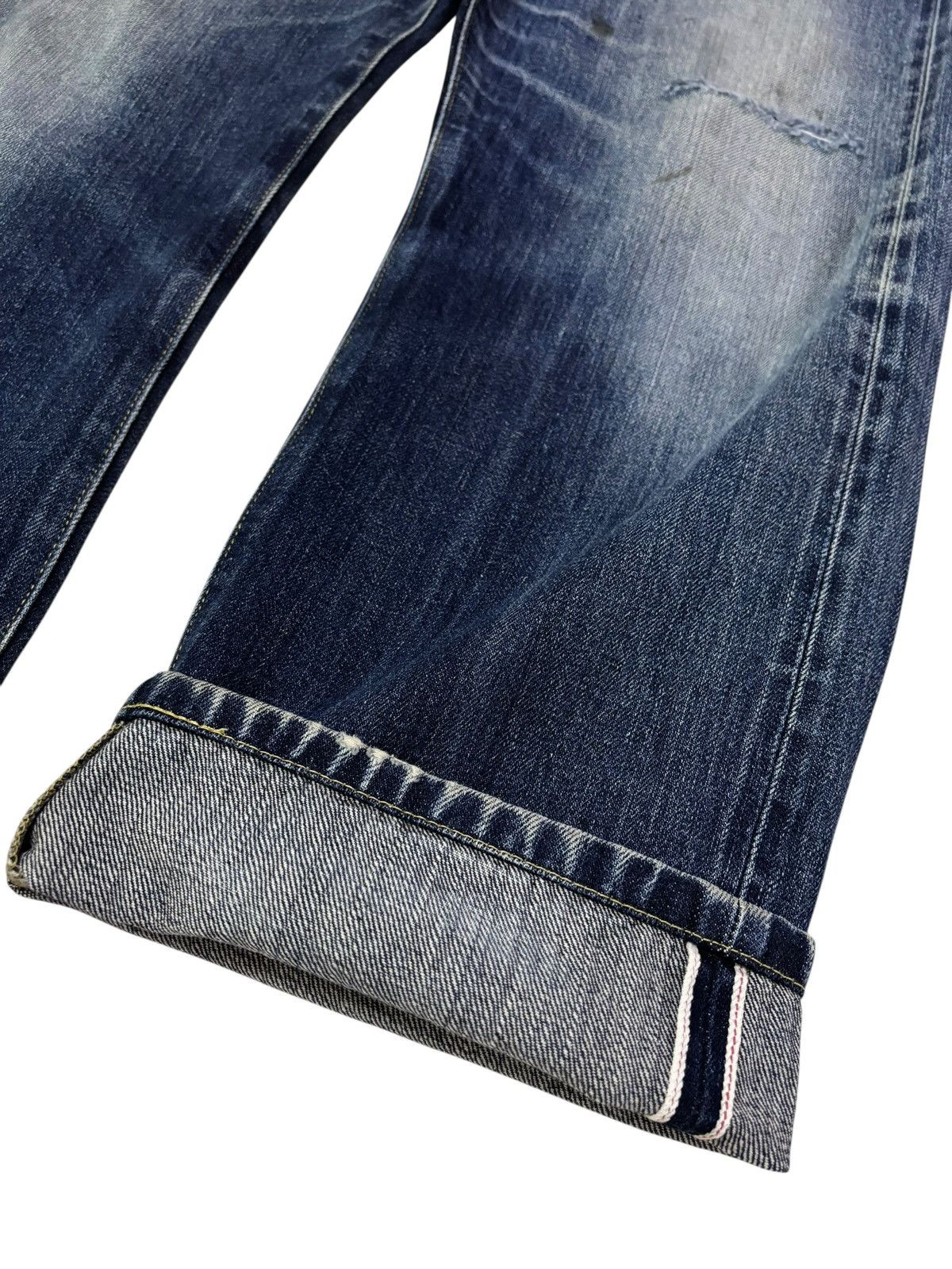 Japanese Brand Vtg Uniqlo Japan Selvedge Jeans Size US 35 - 4 Thumbnail