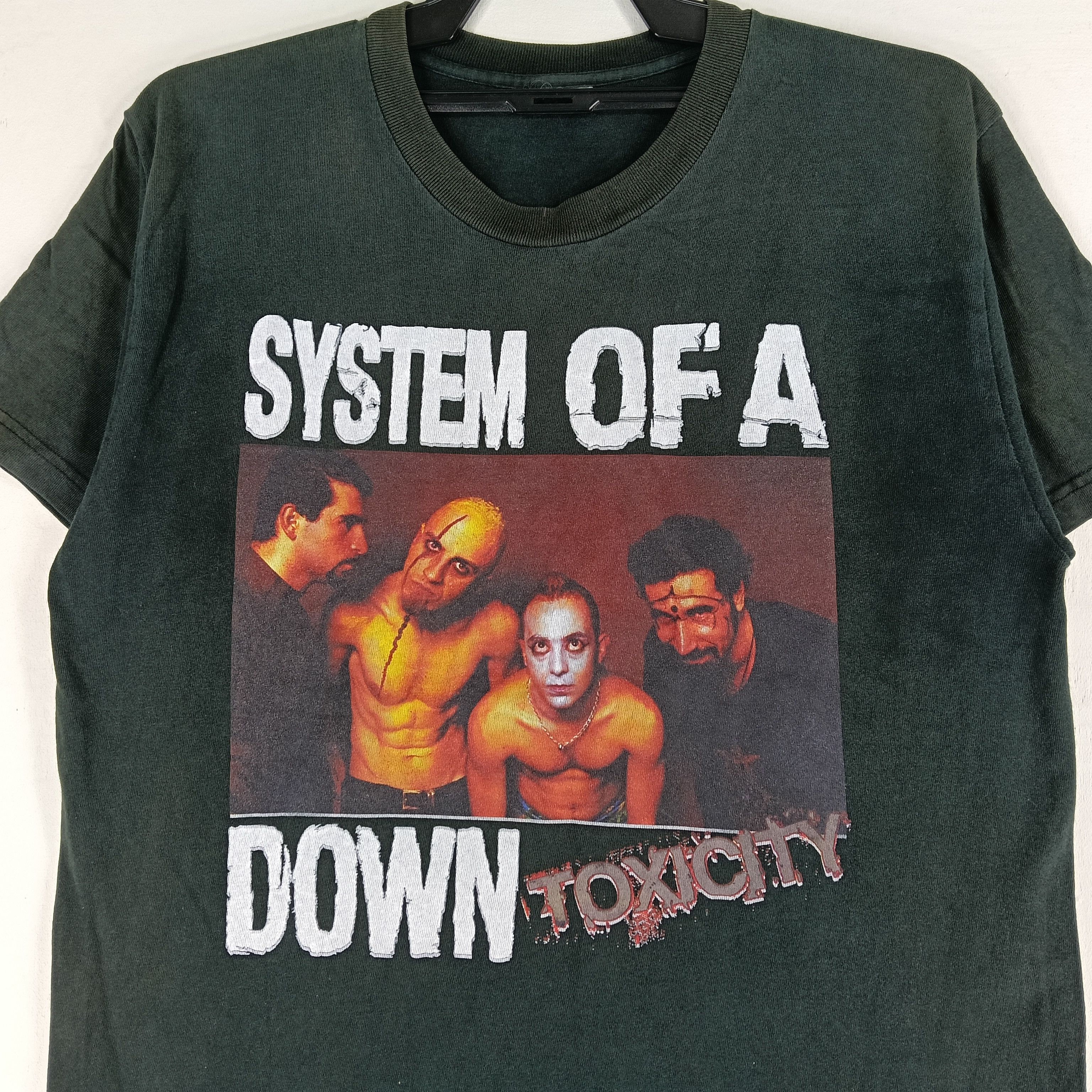Vintage Vintage System Of A Down Band T Shirt Size US M / EU 48-50 / 2 - 2 Thumbnail