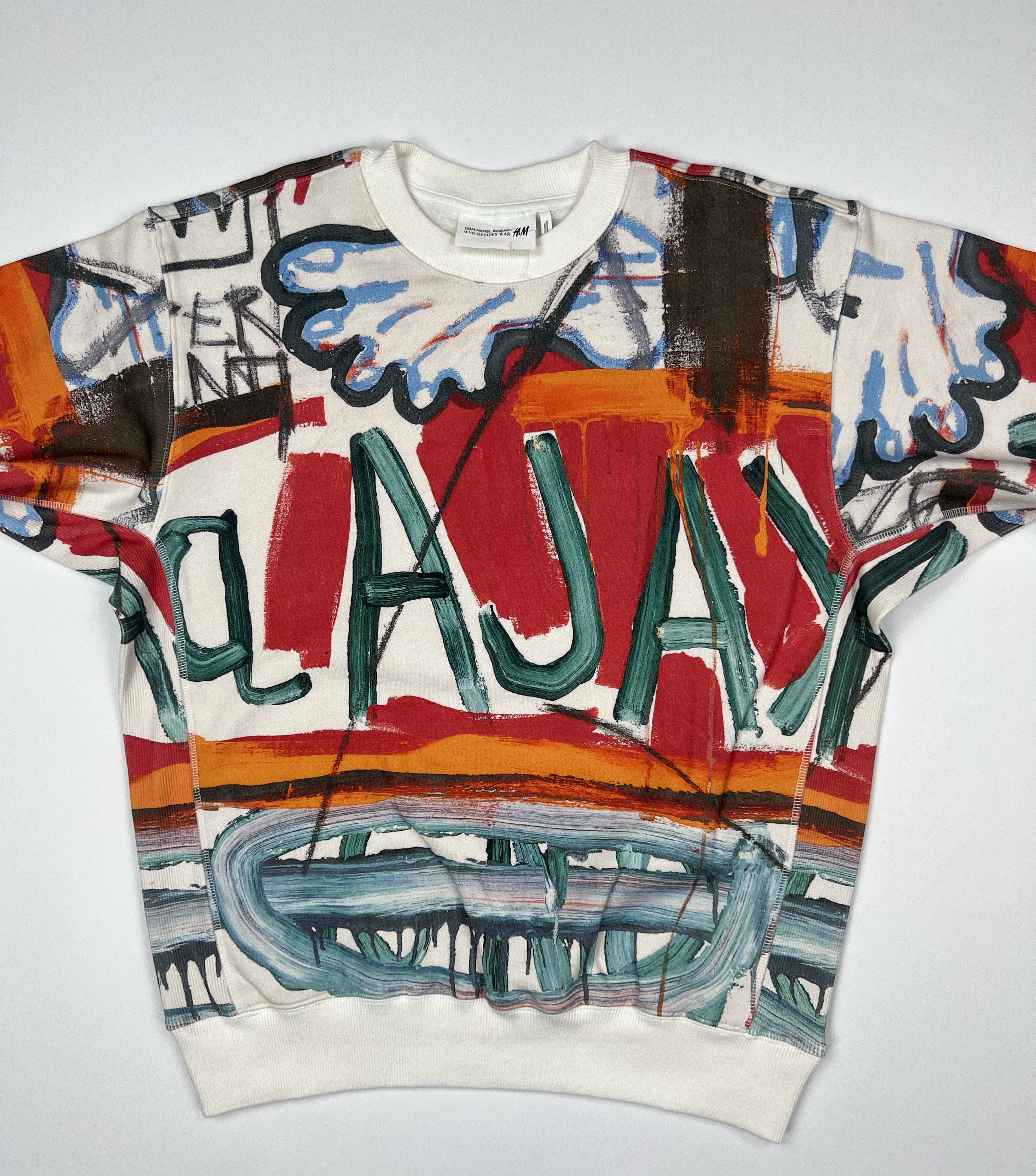 H&M × Jean-Michel Basquiat × Who Decides War Jean Michel Basquiat Who Decides War H&M Sweatshirt Size US XS / EU 42 / 0 - 3 Thumbnail