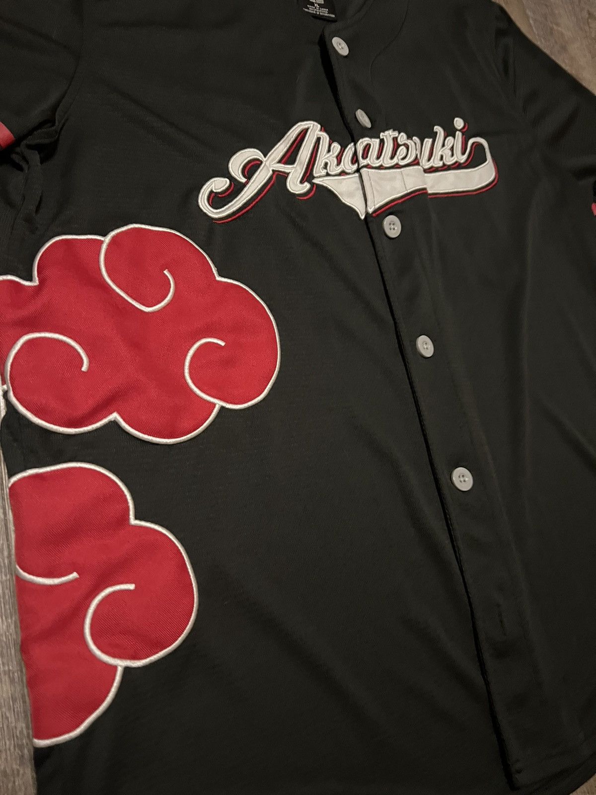 Japanese Brand Naruto Shippuden Akatsuki Jersey Exclusive Men's XL Size US XL / EU 56 / 4 - 2 Thumbnail