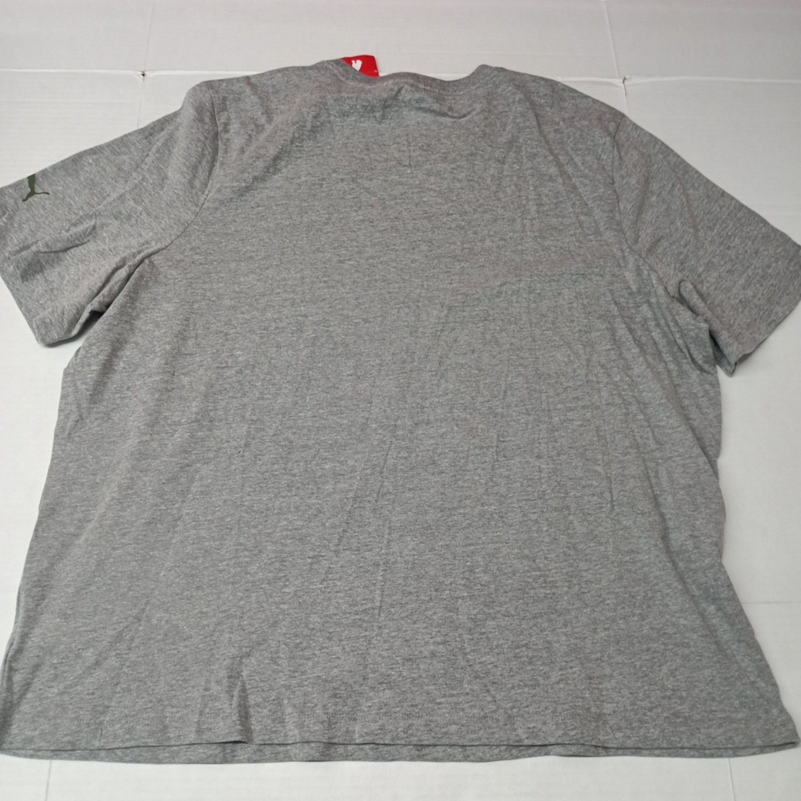 Puma Puma Sports Camo Graphic Tee Logo T-shirt Men's 4XL Gray Size US XXL / EU 58 / 5 - 7 Thumbnail