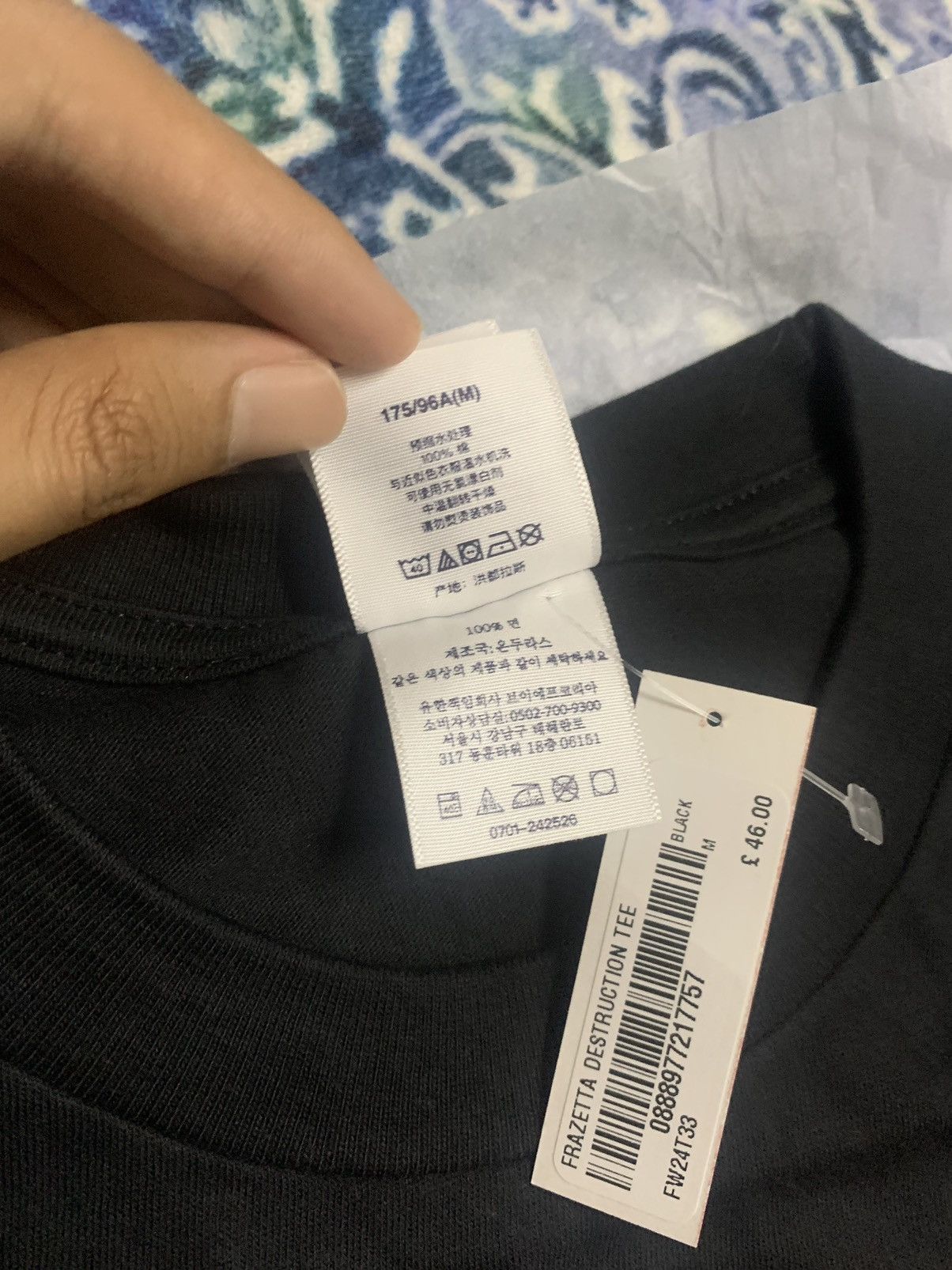 Supreme Supreme x Frank Frazetta Destruction Tee (Black) Size US M / EU 48-50 / 2 - 6 Thumbnail