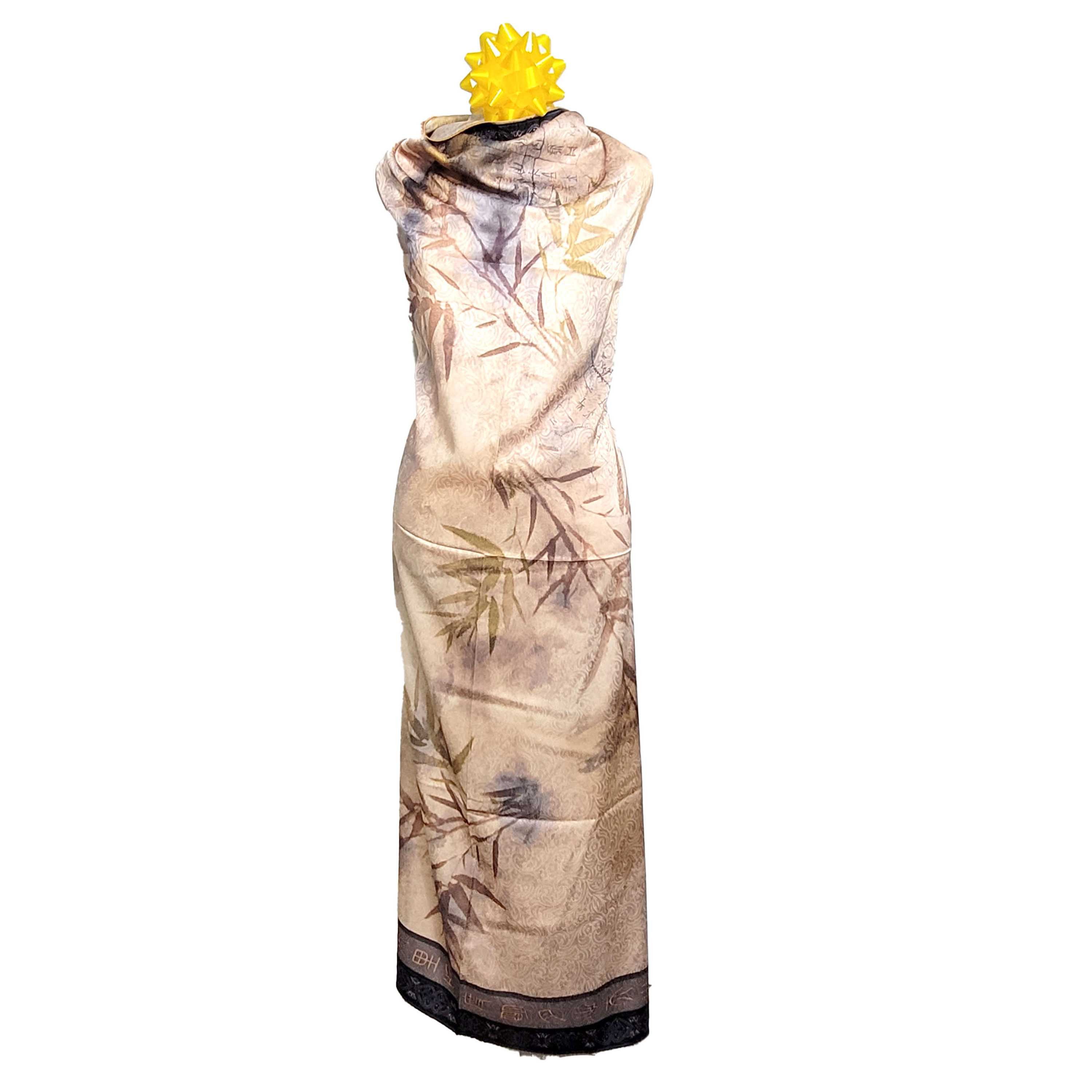 Other NWT Double Sided Silk Scarf 52"x52" Large Square Wrap 3210 Size ONE SIZE - 6 Thumbnail