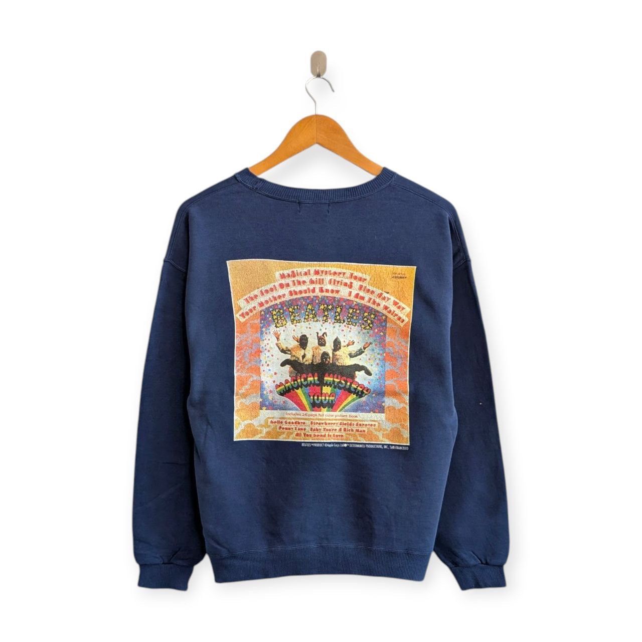 Vintage vintage 90s THE BEATLES magical mystery tour sweatshirts Size US M / EU 48-50 / 2 - 1 Thumbnail