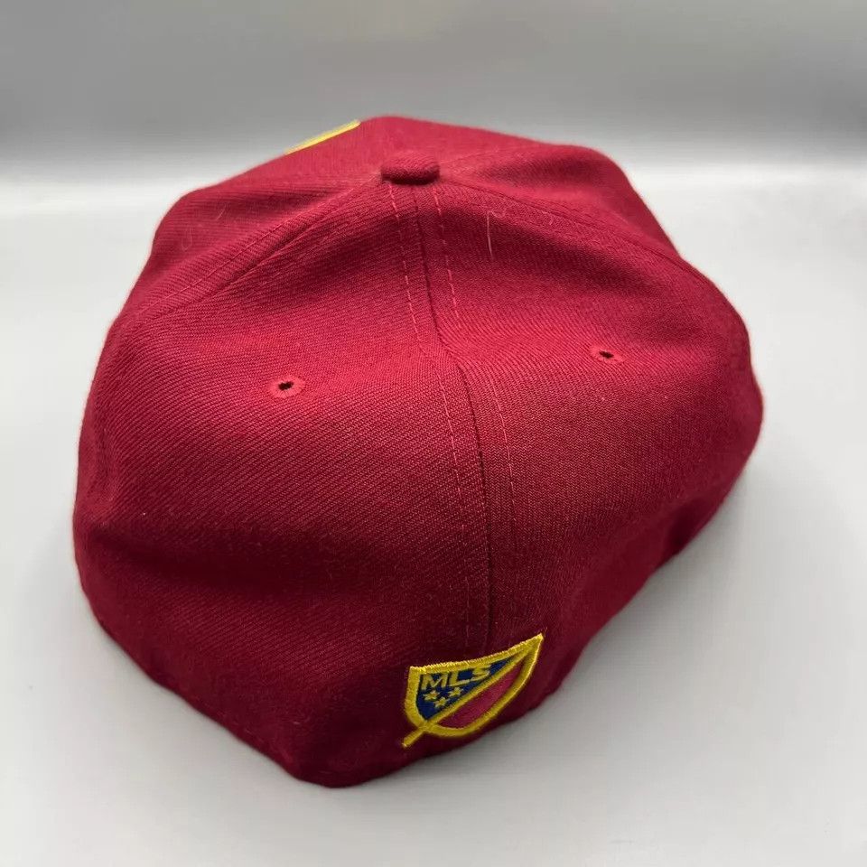 New Era Real Salt Lake Hat Men 7 1/2 59Fifty New Era Fitted Cap New Size ONE SIZE - 4 Thumbnail