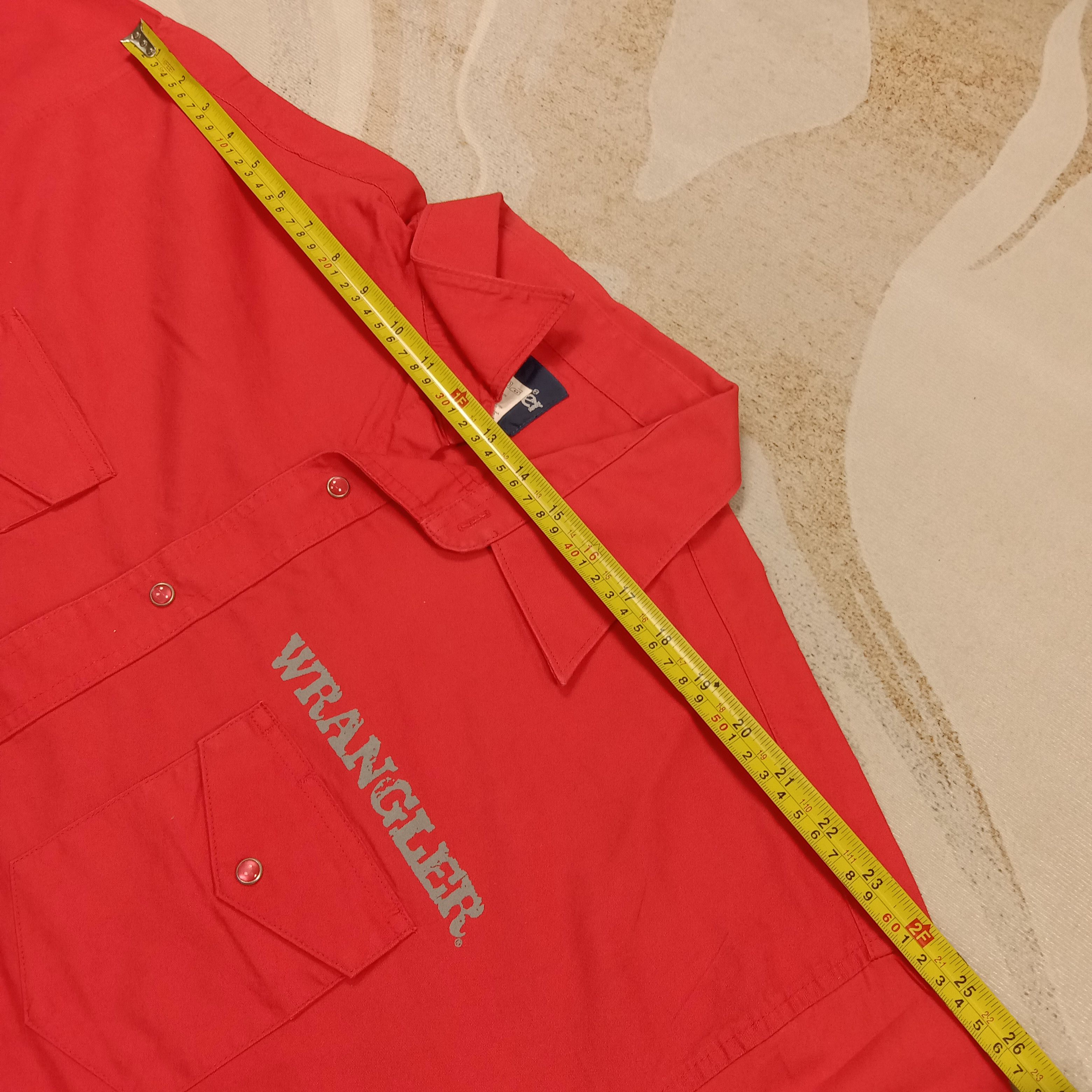 Wrangler Wrangler Big Size Shirt Button Up C276N61 Size US XXL / EU 58 / 5 - 6 Thumbnail