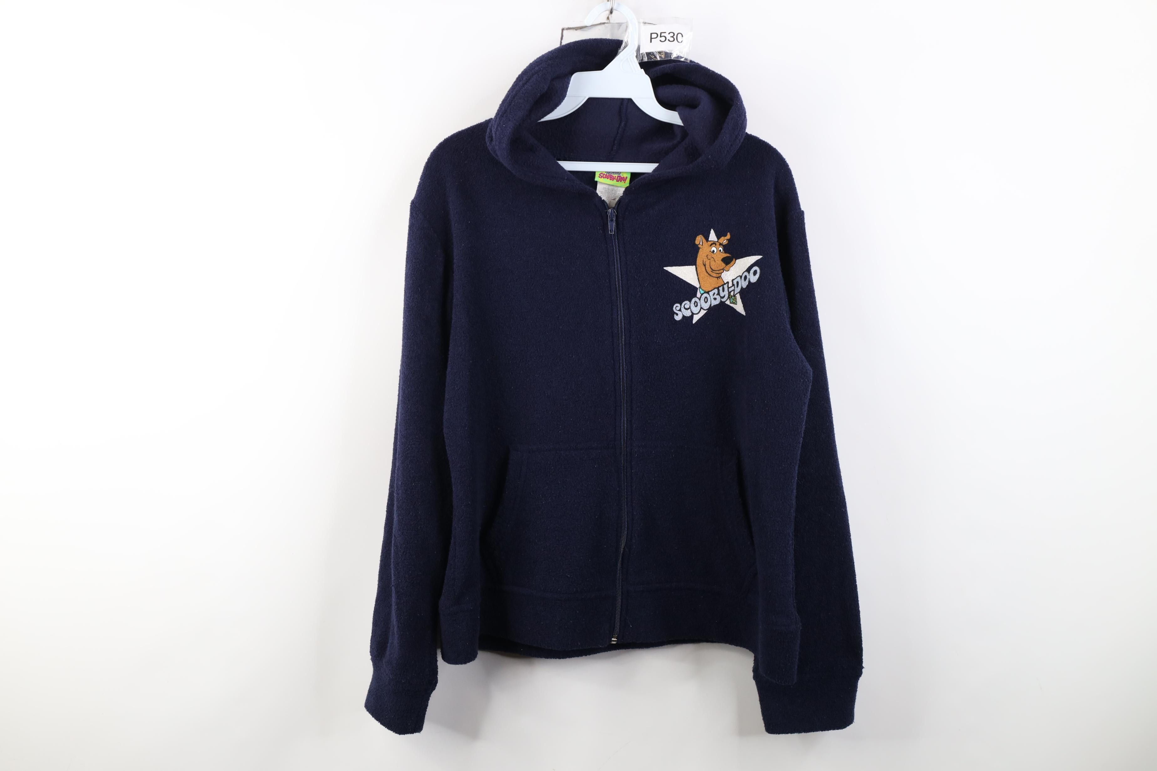 Vintage Vintage Y2K 2002 Cartoon Network Scooby Doo Terry Hoodie Size L / US 10 / IT 46 - 1 Thumbnail