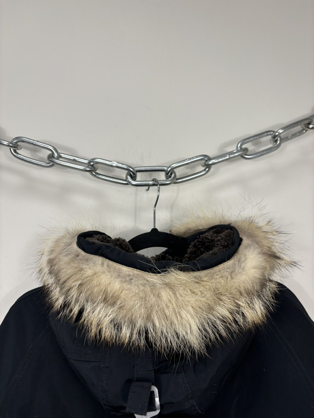 Parajumpers Parajumpers Flea Market Navy Fur Down Puffer Jacket Parka Size US L / EU 52-54 / 3 - 24 Thumbnail