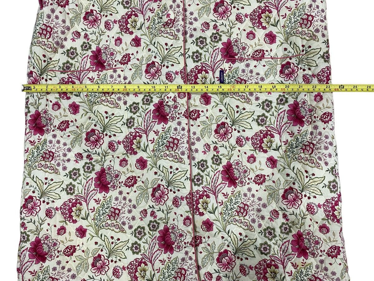 Liberty LIBERTY Quilted Cardigan Button Jacket Floral (L) Size L / US 10 / IT 46 - 14 Thumbnail