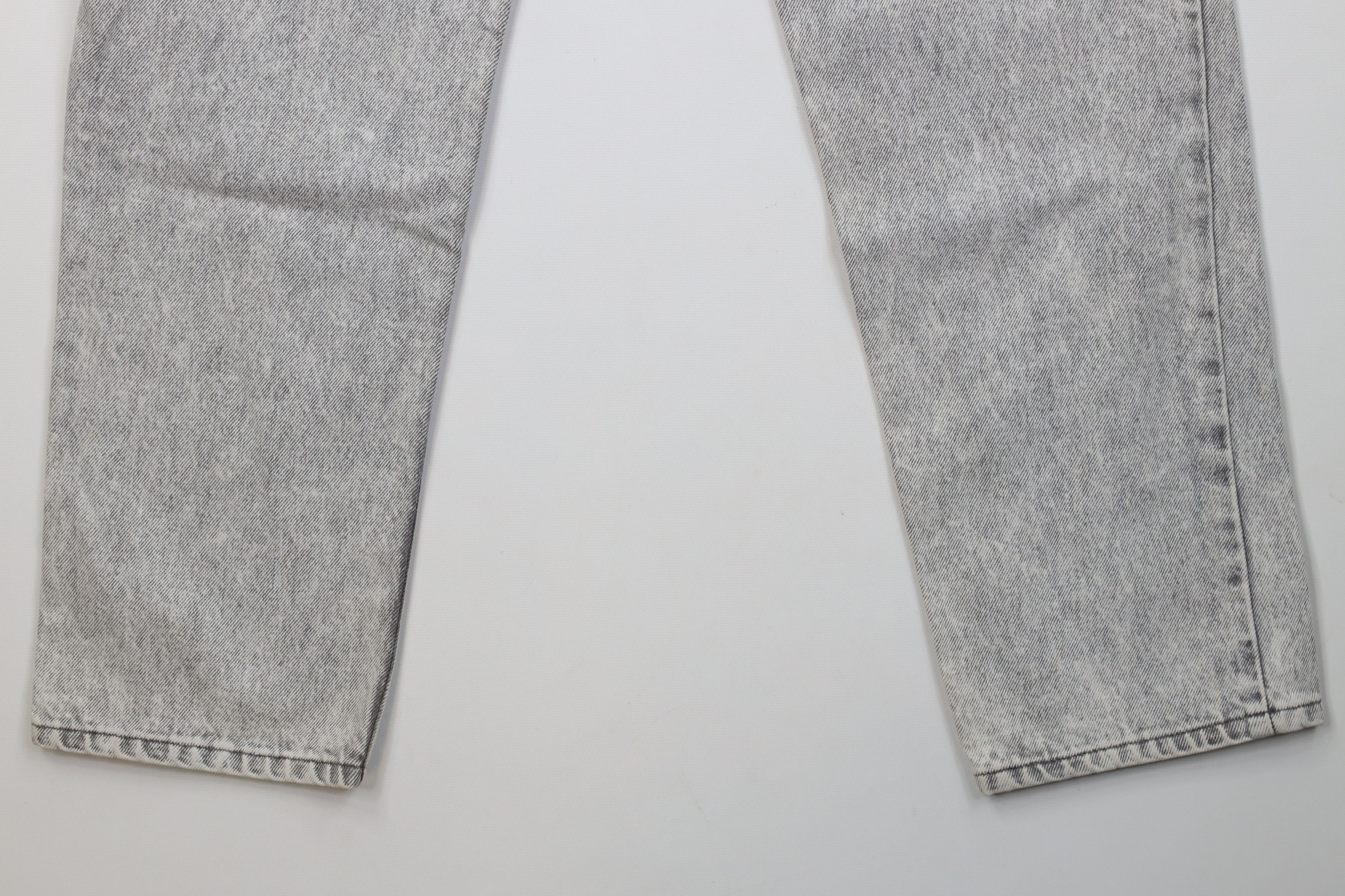Levi's Vintage 80s Levis 506xx Wash Straight Leg Jeans Gray USA Size US 32 / EU 48 - 15 Thumbnail
