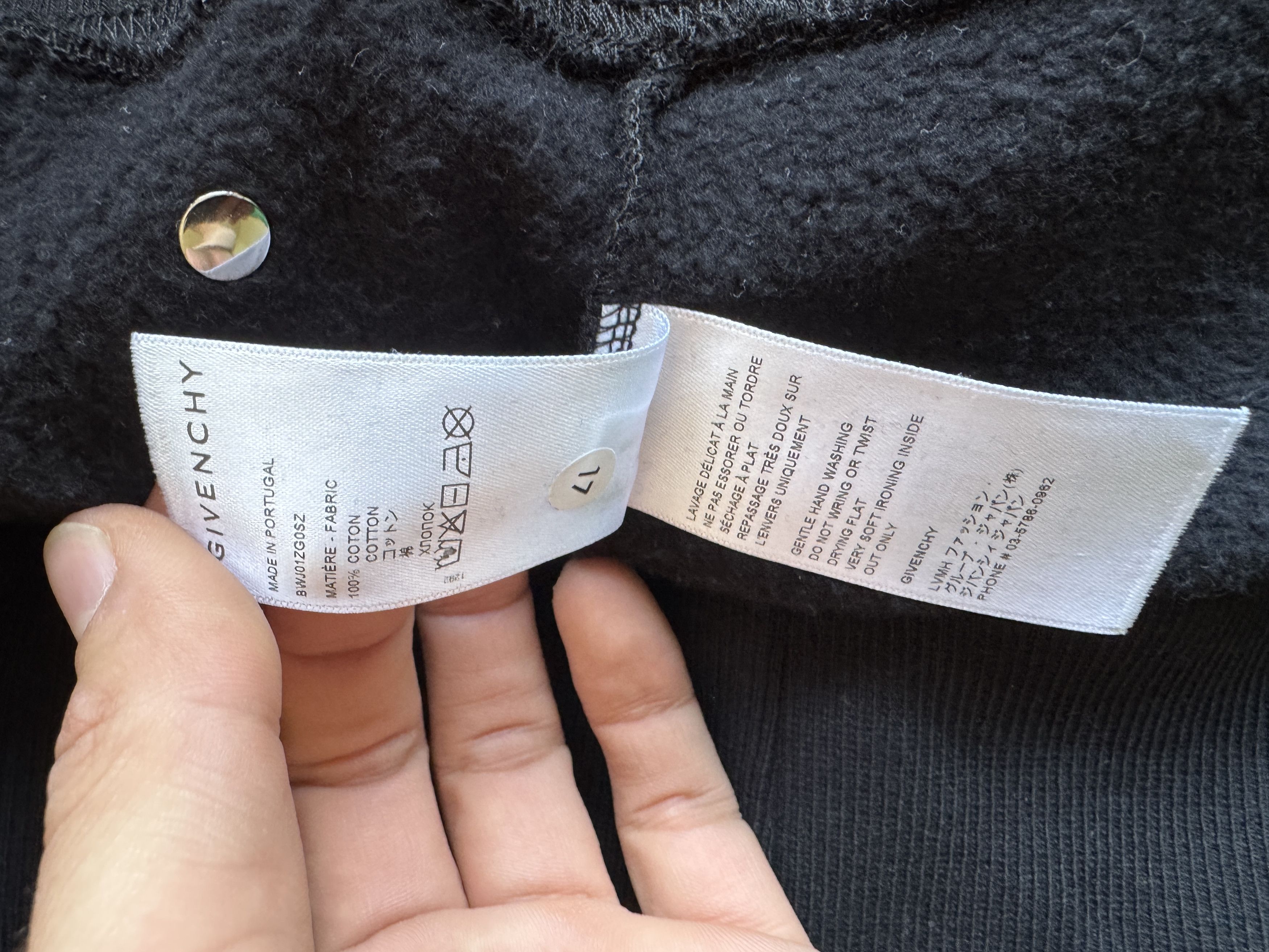 Givenchy Givenchy Studded Black Hoodie Size US S / EU 44-46 / 1 - 13 Thumbnail