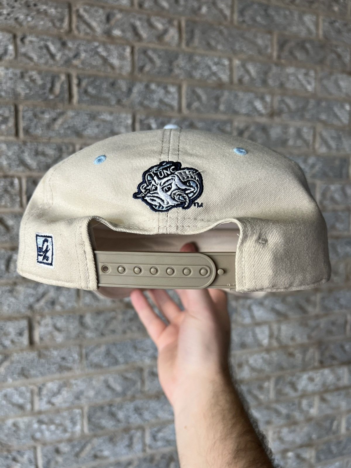 Sports Specialties Vintage 90’s UNC Tar Heels NCAA SnapBack Hat Size ONE SIZE - 3 Thumbnail