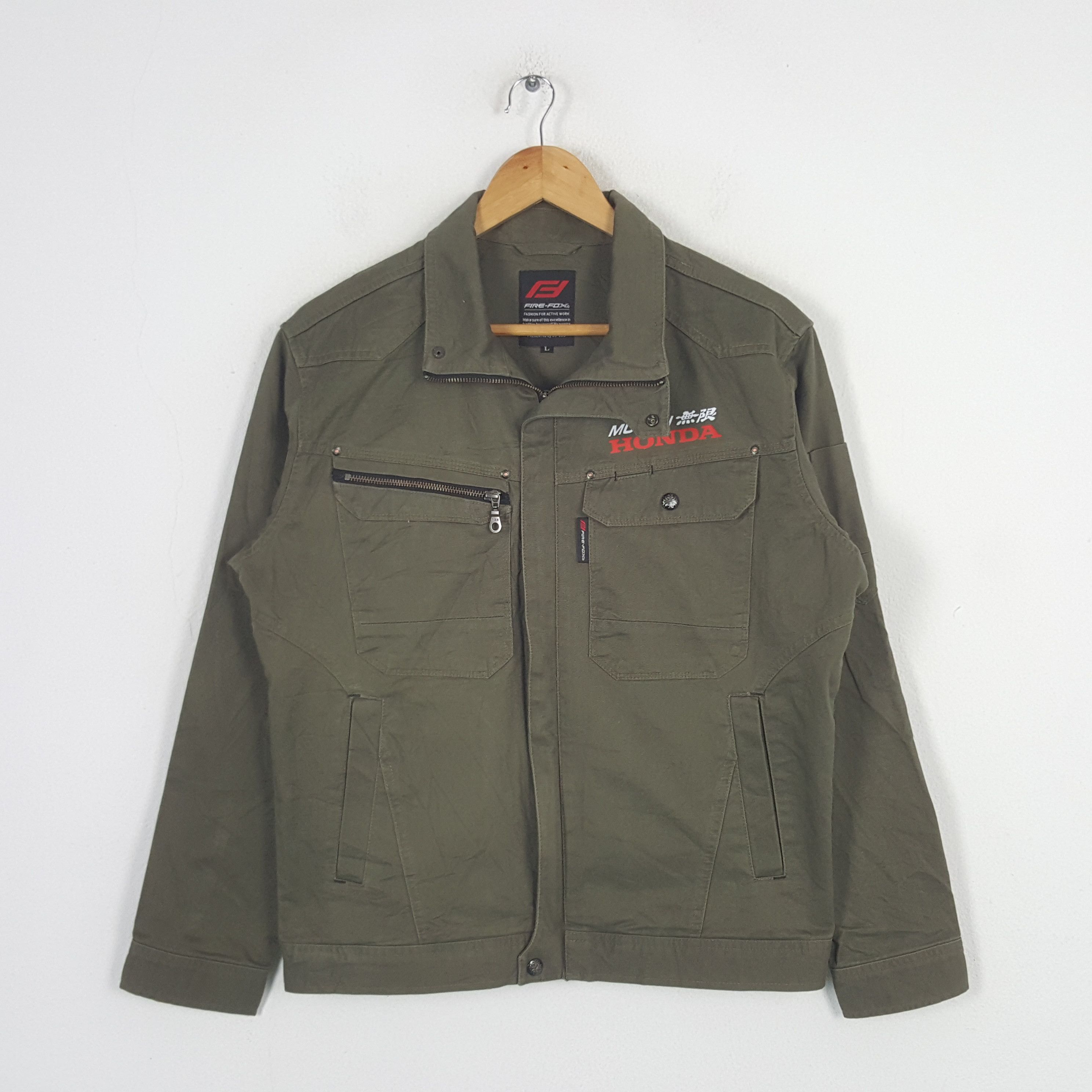 Honda × Japanese Brand × Vintage Vintage Mugen Honda Japanese Racing Custom Jacket C284N19 Size US M / EU 48-50 / 2 - 3 Thumbnail