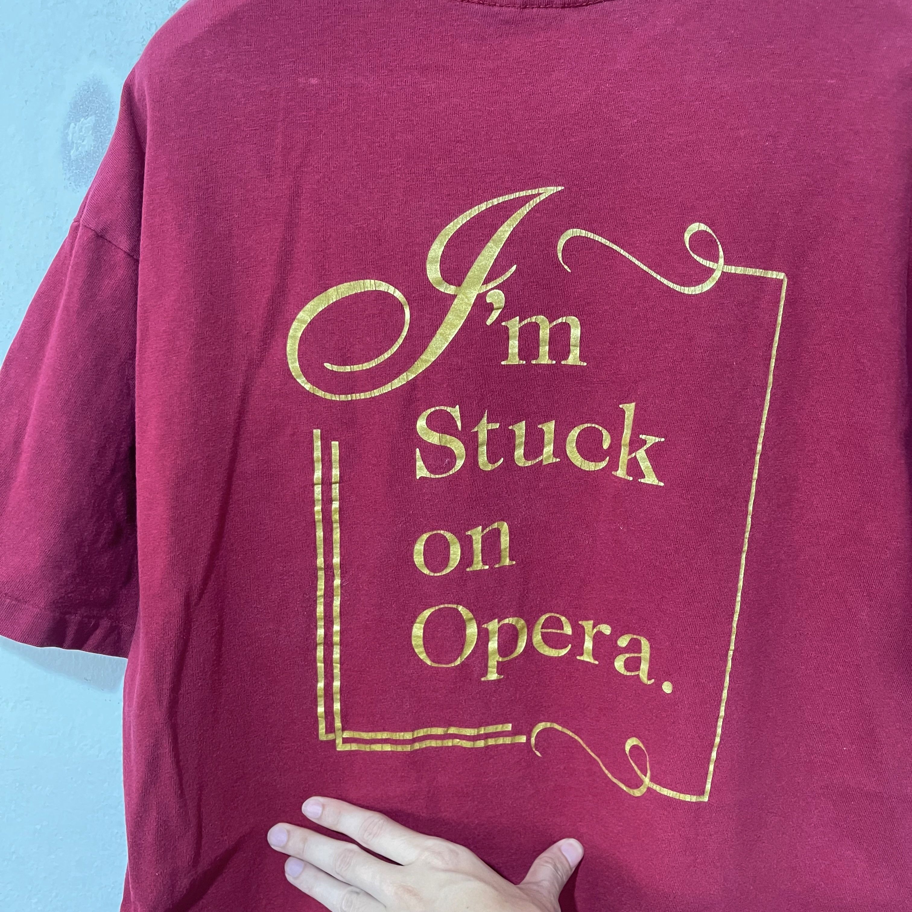 Vintage Vintage 90s Fort Worth Opera T-Shirt Size US L / EU 52-54 / 3 - 4 Thumbnail