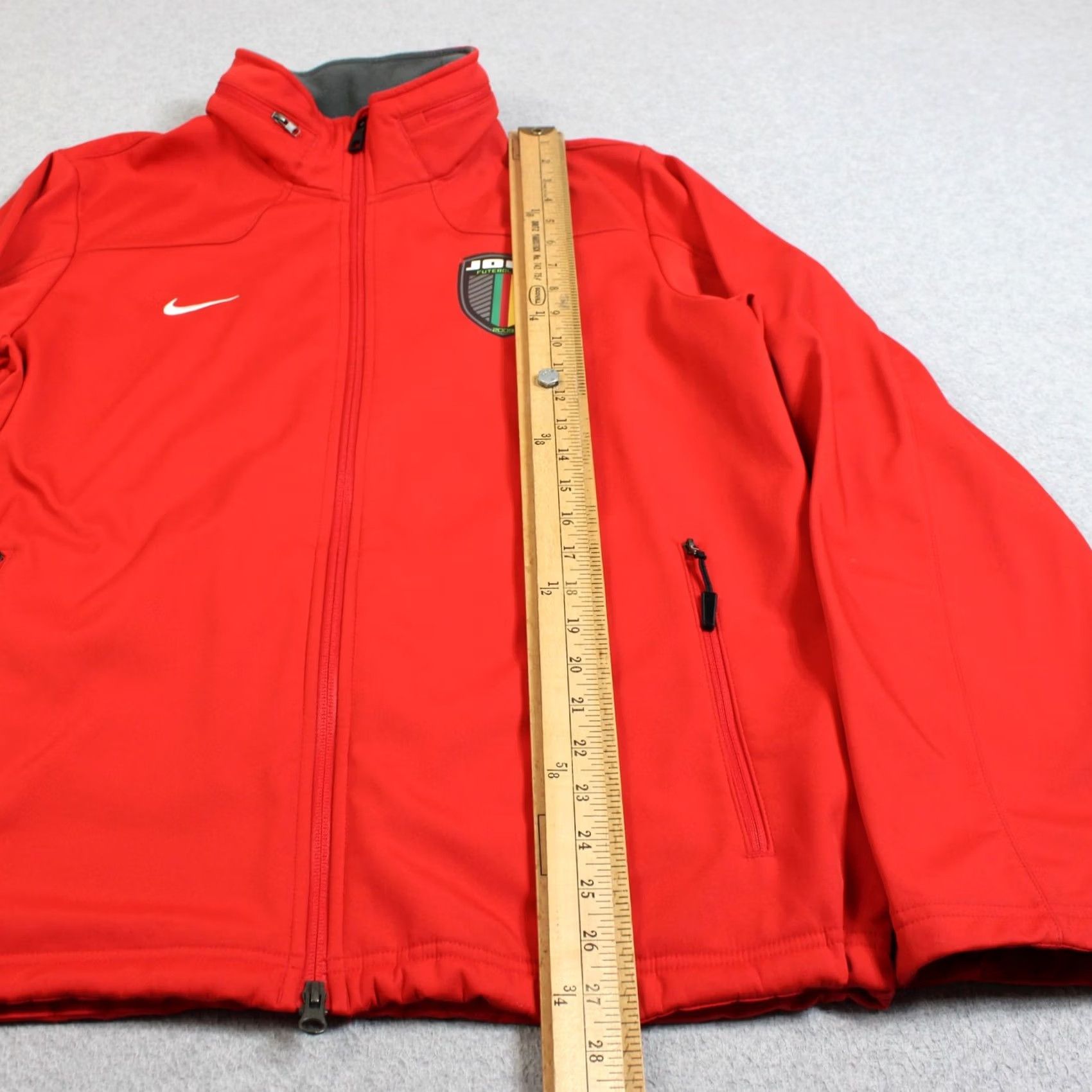 Nike Nike Jacket Mens Large Red Softshell Full Zip Joga Football Club 2009 FC Soccer Size US L / EU 52-54 / 3 - 5 Thumbnail