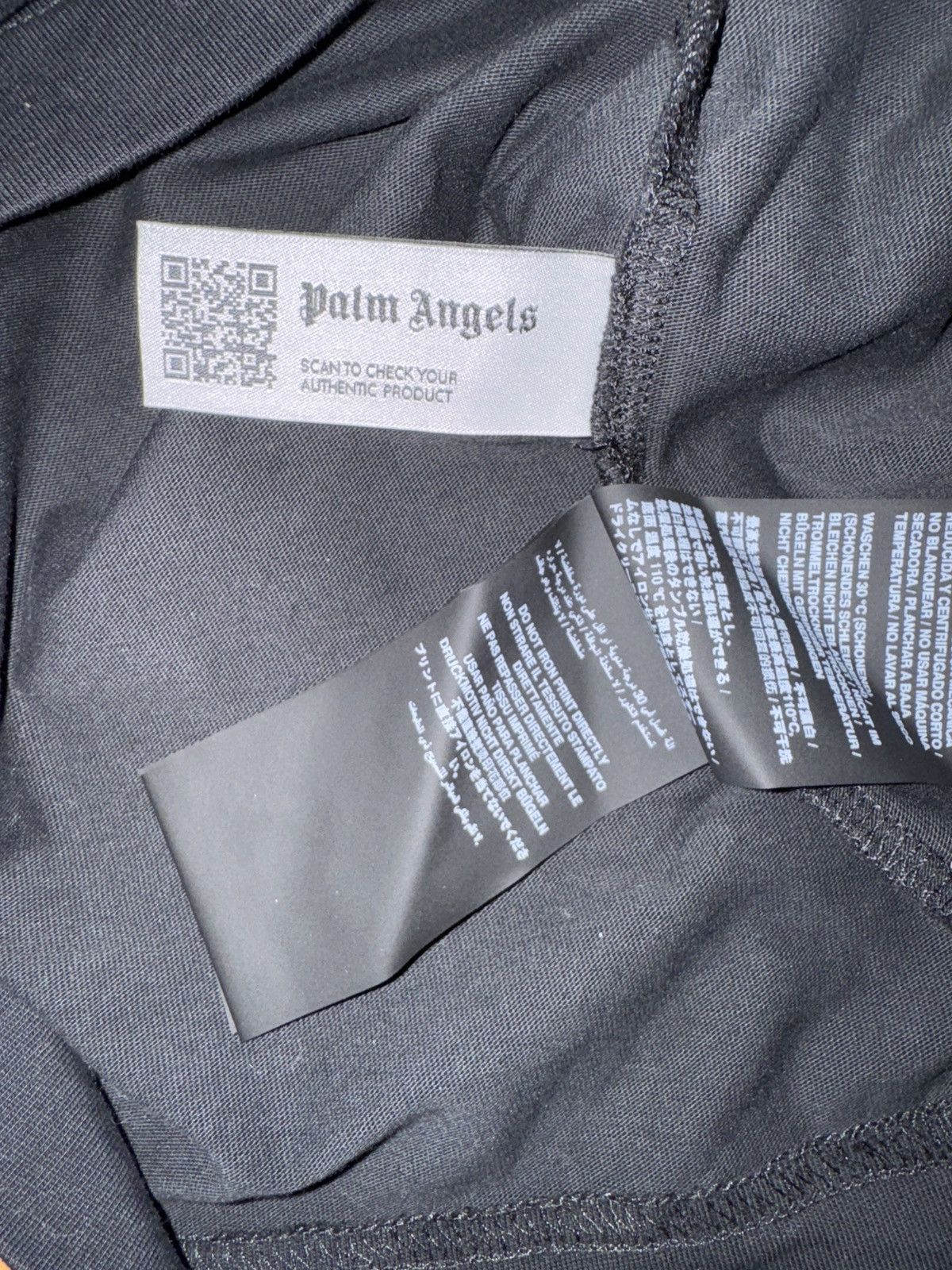 Palm Angels Palm Angels Black T-Shirt Size US XS / EU 42 / 0 - 9 Thumbnail