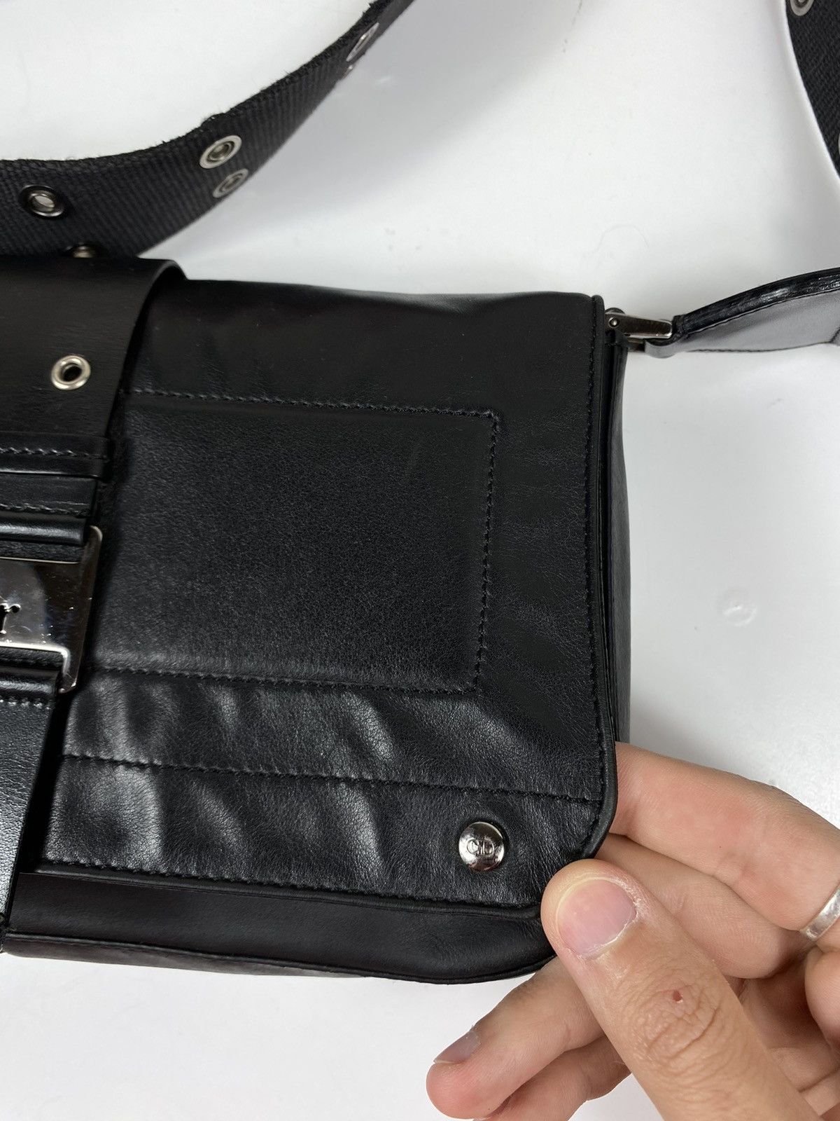 Dior × Vintage Christian Dior Black Street Chic Size ONE SIZE - 5 Thumbnail