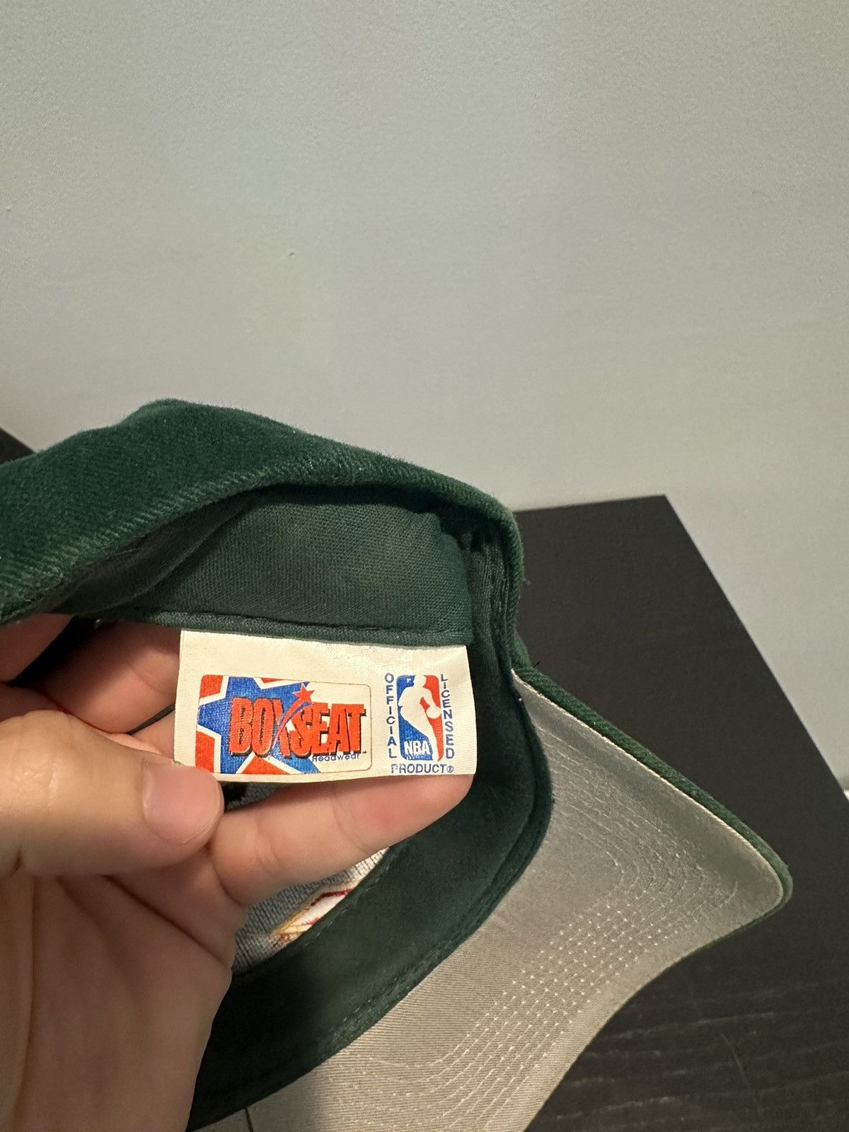 NBA × Vintage Vintage Seattle SuperSonics Corduroy Hat Size ONE SIZE - 4 Thumbnail