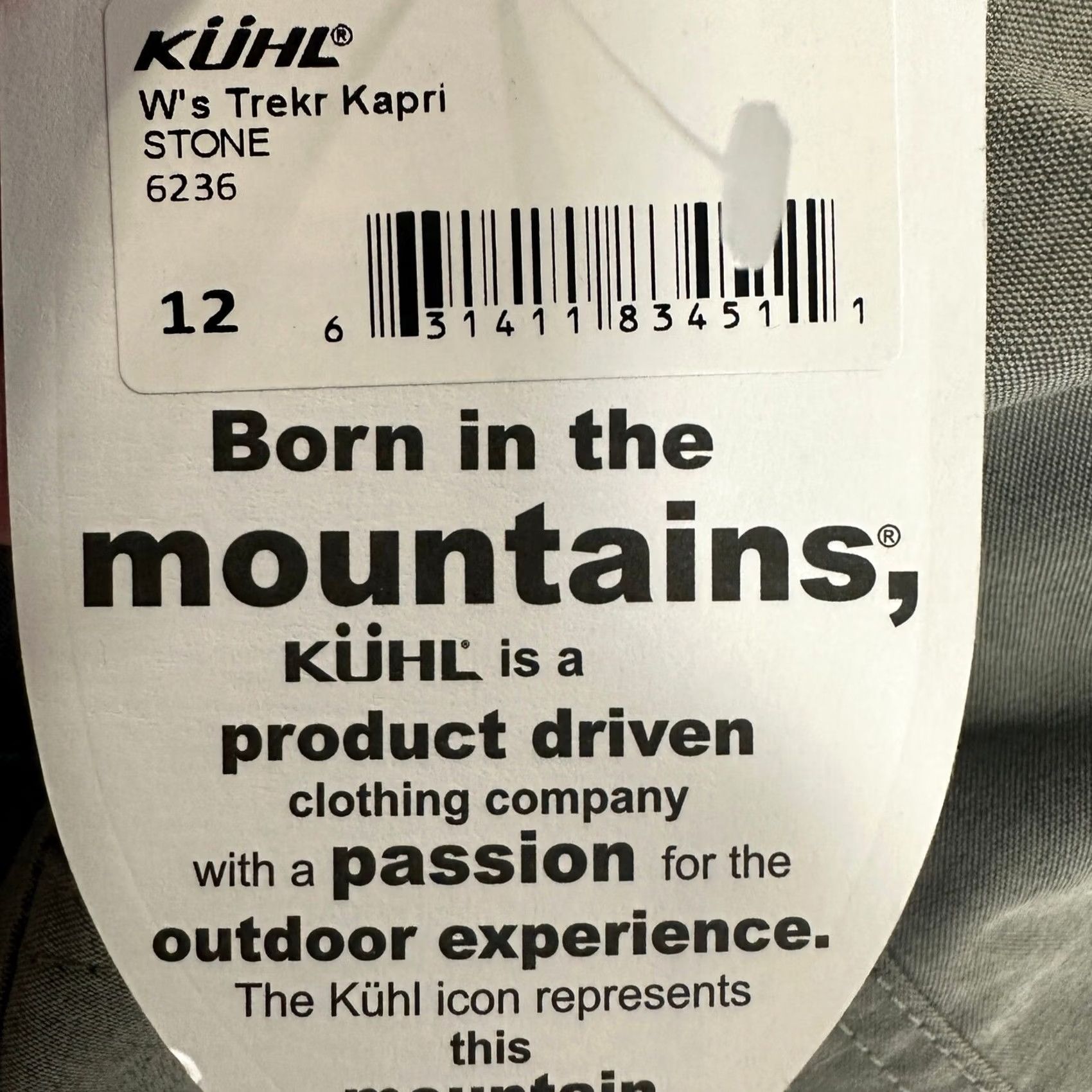 Born Kuhl Women Born In The Mountains Capris Dew Pants 12 Olive Green Hiking Trek NEW Size 34" / US 12 / IT 48 - 5 Thumbnail