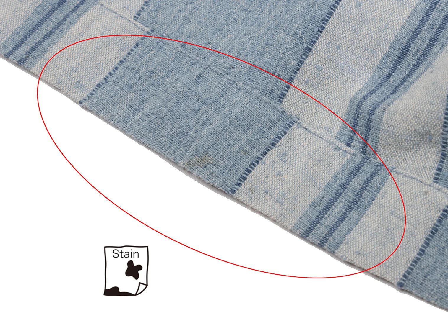 Issey Miyake Stand Neck Striped Shirt in Light Blue, Size M Size US M / EU 48-50 / 2 - 14 Thumbnail