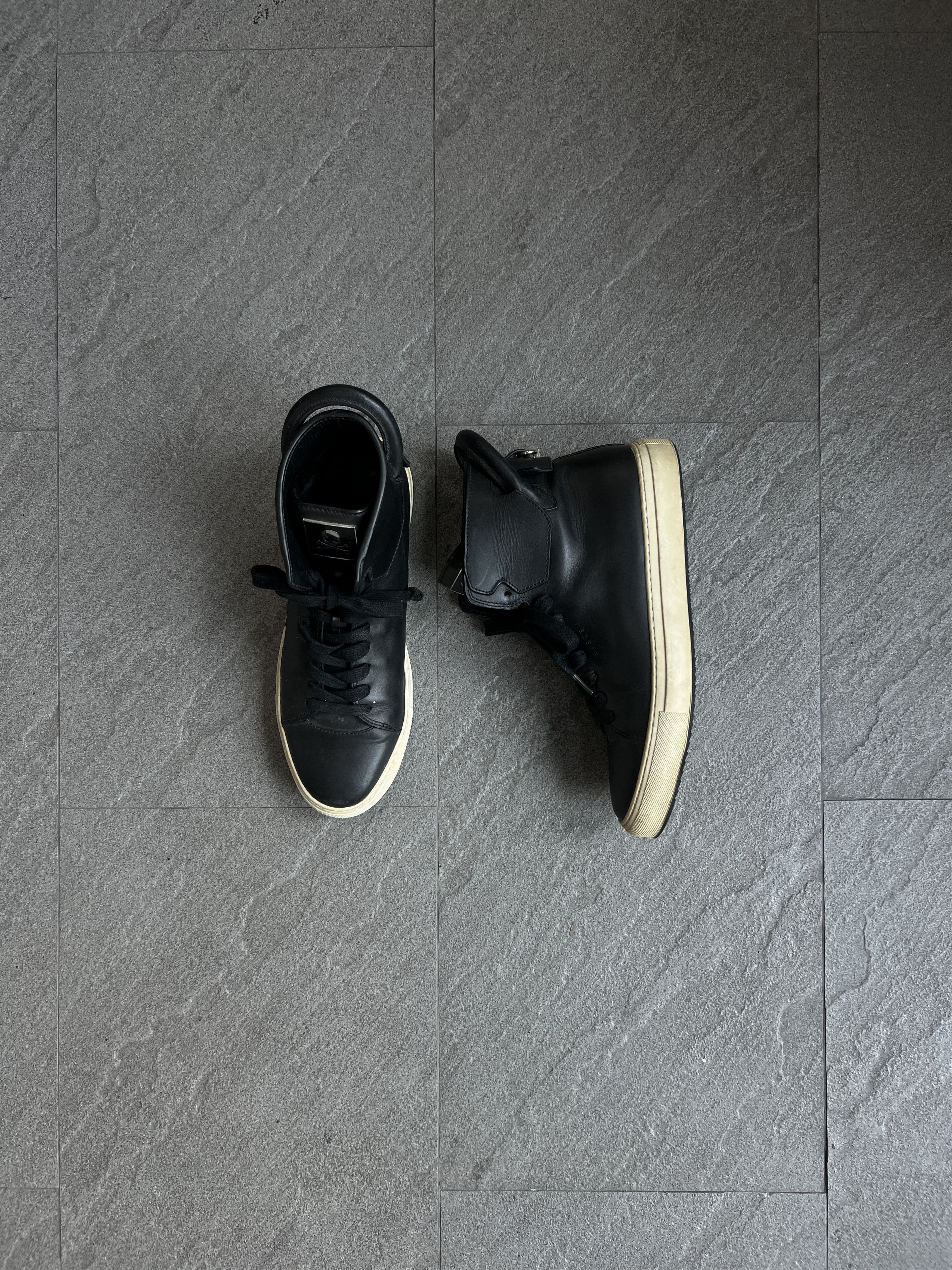 Mastermind Japan Buscemi x Mastermind Japan Lock Hi Sneakers EU42 Size US 9 / EU 42 - 3 Thumbnail