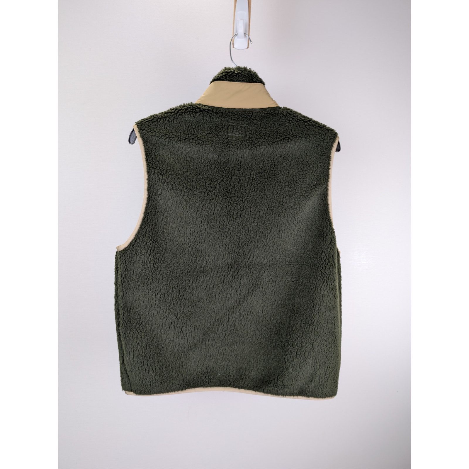 Todd Snyder o1rshd1 CC20 Italian Recycled Fleece Vest Jacket in Olive Size US M / EU 48-50 / 2 - 8 Thumbnail