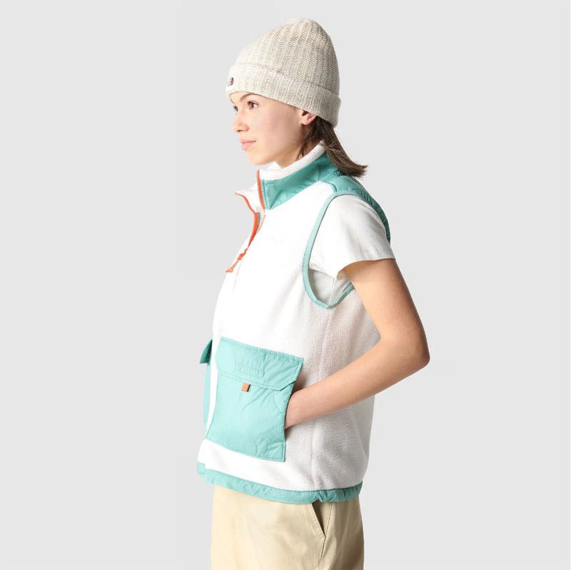 The North Face The North Face W ROYAL ARCH VEST Gilet Gardenia White Wasabi Size M / US 6-8 / IT 42-44 - 2 Thumbnail