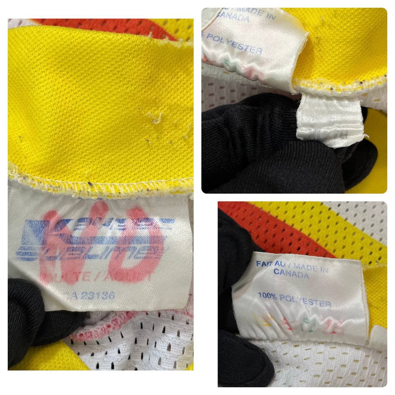 NHL EHC Biel-Bienne Hockey Jersey Switzerland Match Worn Play 19 Size US XL / EU 56 / 4 - 16 Thumbnail
