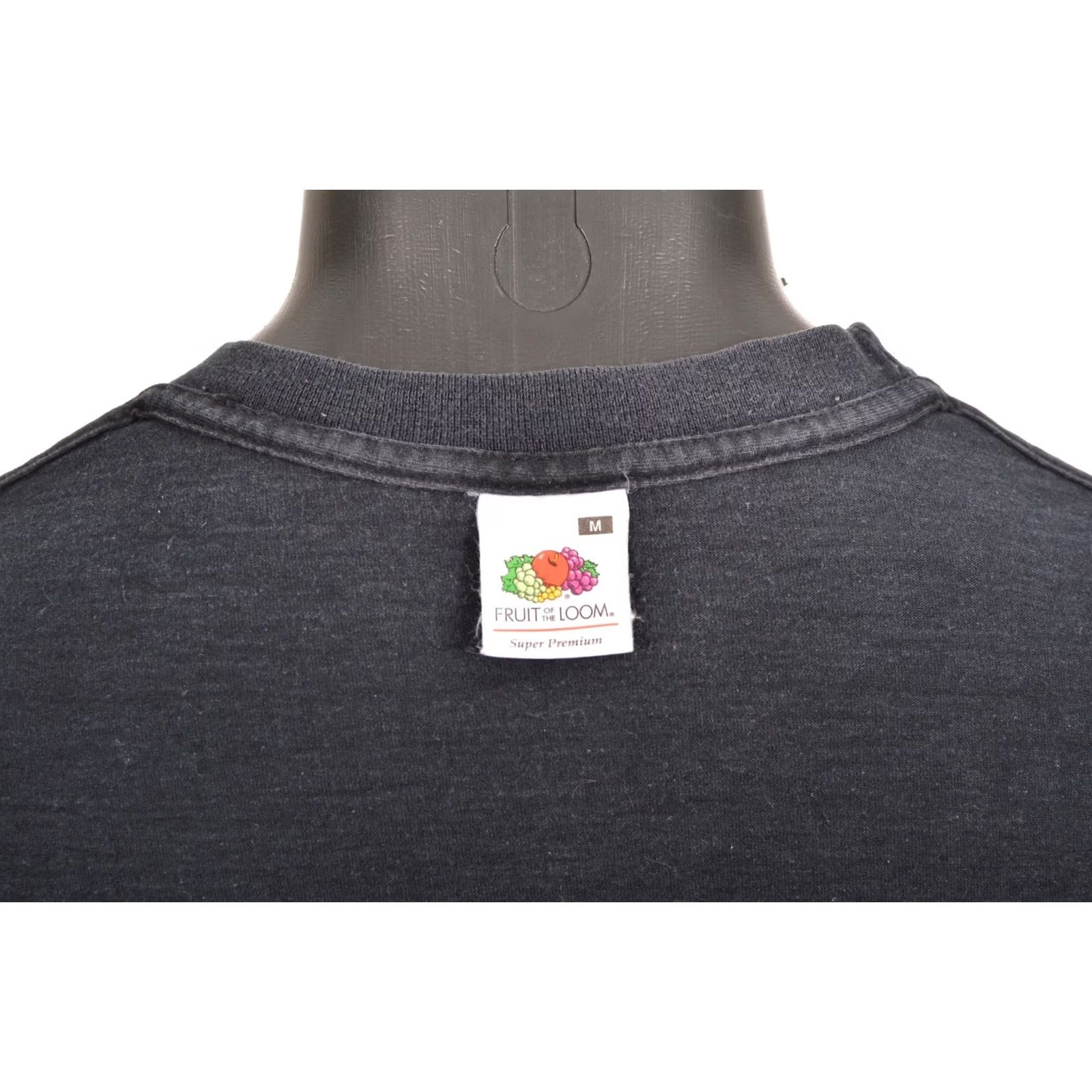 Fruit Of The Loom Fruit of the Loom Slipknot Maggot Vintage Sun Faded T-Shirt Tee Size M Men Black 100% Cotton Short Sleeve shirt Size US M / EU 48-50 / 2 - 6 Thumbnail