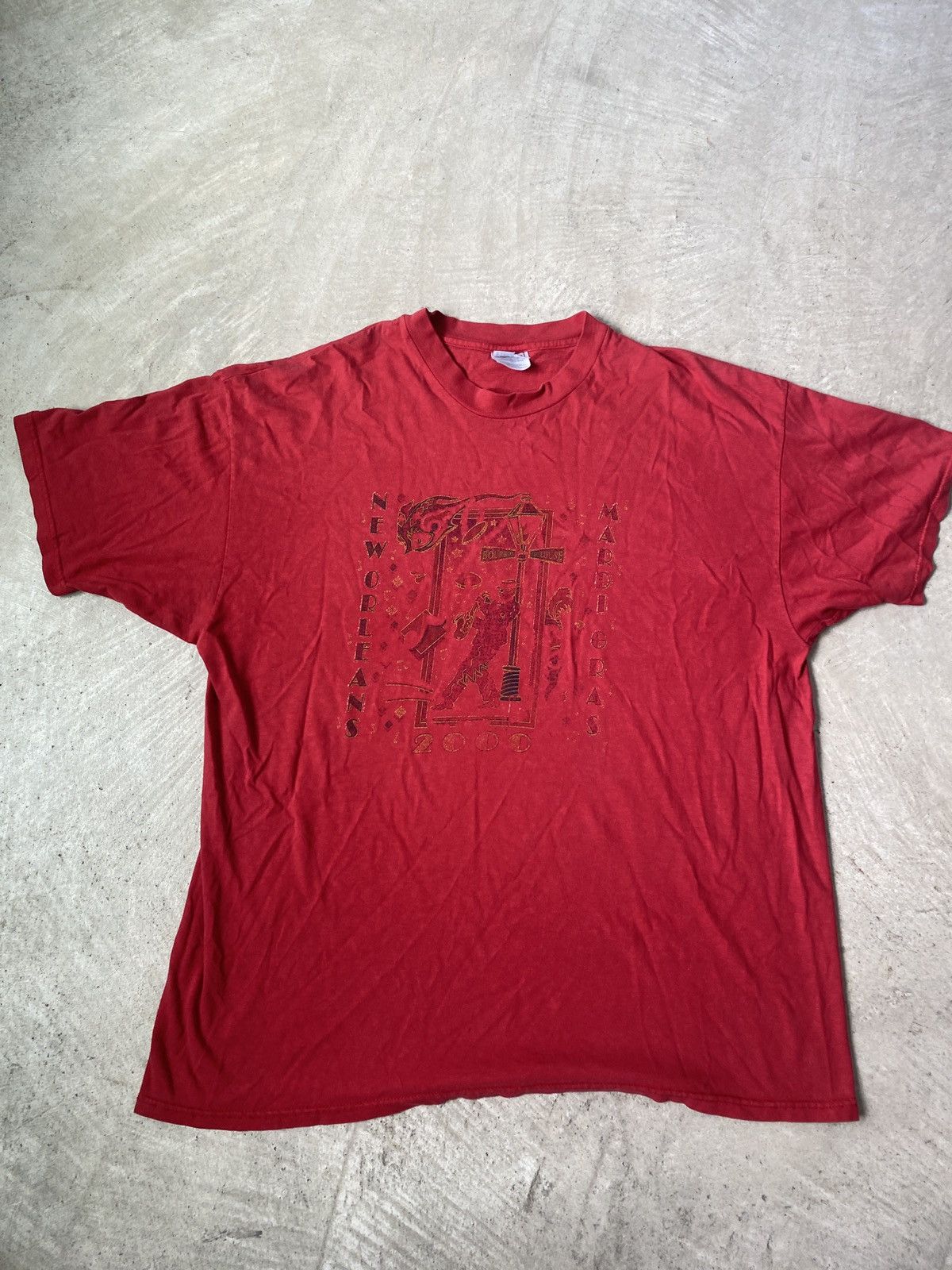 Hanes New Orleans Mardi Gras Jazz 2000 TShirt Size US XXL / EU 58 / 5 - 2 Thumbnail
