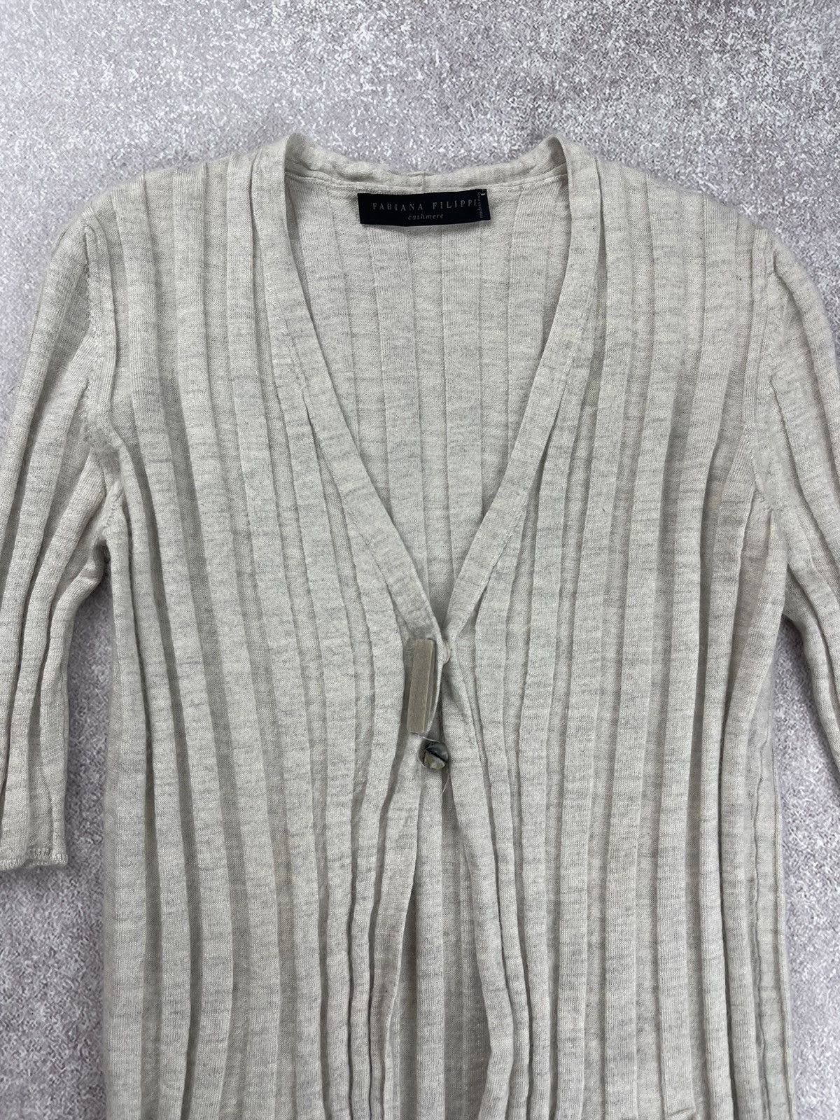Fabiana Filippi Fabiana Filippi Cashmere/Silk Knit Sweater Cardigan Size S Size S / US 4 / IT 40 - 3 Thumbnail