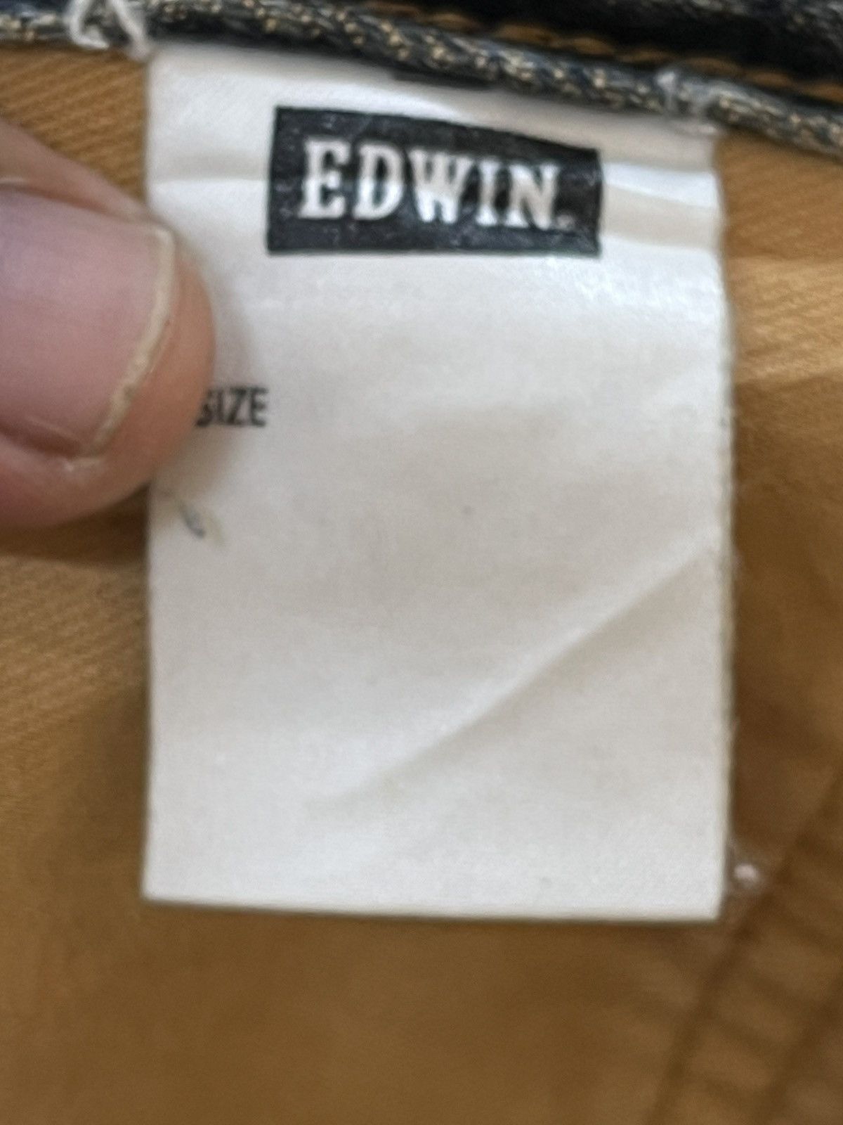 Edwin Vintage Edwin 505zx Mudwash Faded Grunge Denim Size US 35 - 9 Thumbnail