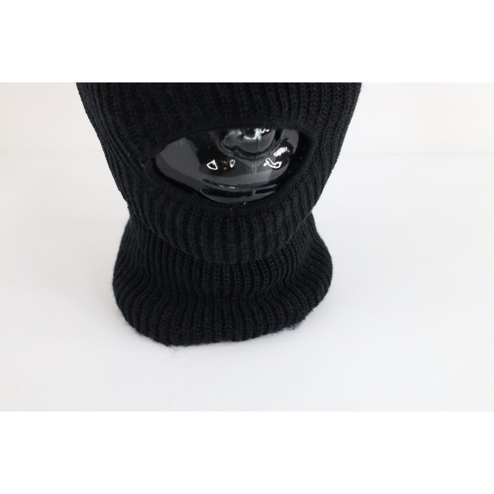 Vintage Vintage 90s Streetwear Ribbed Knit 3 Hole Robber Beanie Size ONE SIZE - 4 Thumbnail