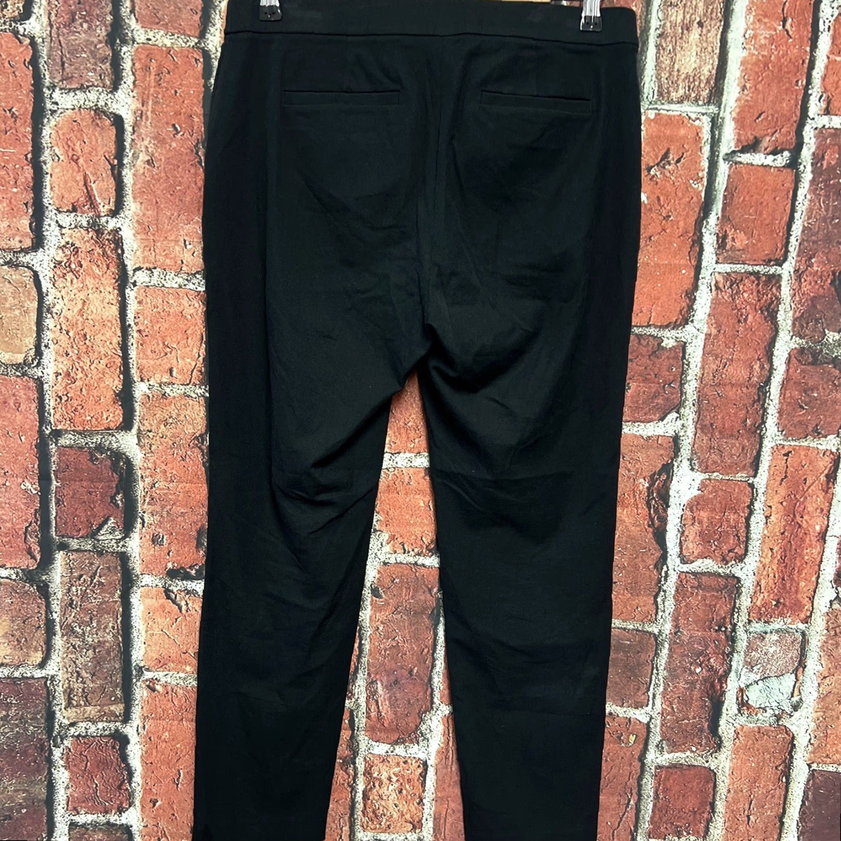 J. Jill J. Jill Women's Premium Bi-Stretch Twill Pants Sz 8 Black Size 30" / US 8 / IT 44 - 3 Thumbnail