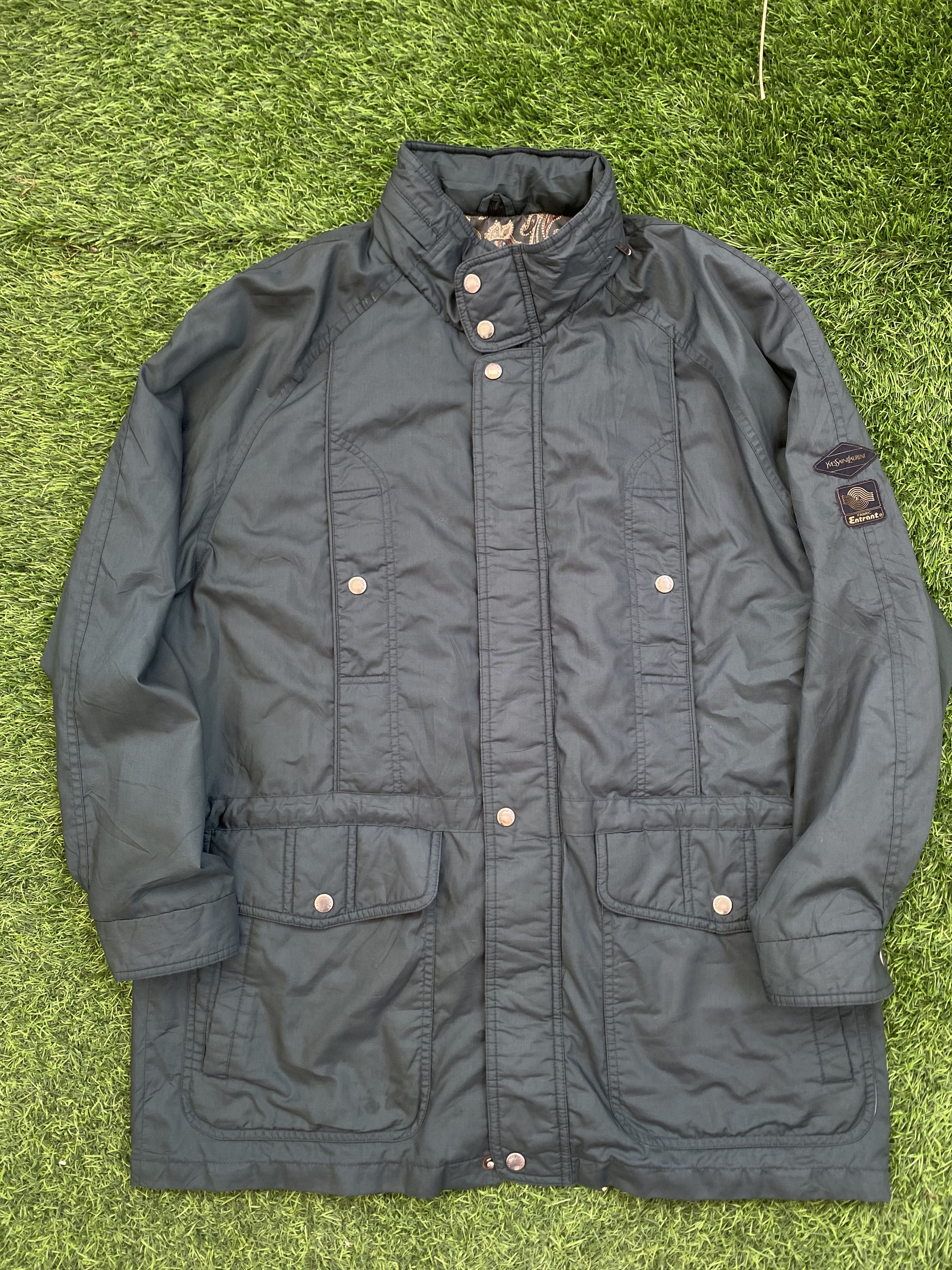Yves Saint Laurent Vintage Yves Saint Laurent Parka Jacket Size US M / EU 48-50 / 2 - 1 Thumbnail