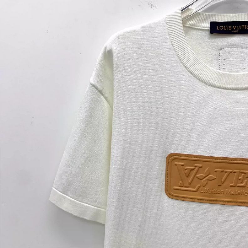 Louis Vuitton Louis Vuitton White Cotton Short Sleeve T -2505 Size US M / EU 48-50 / 2 - 3 Thumbnail
