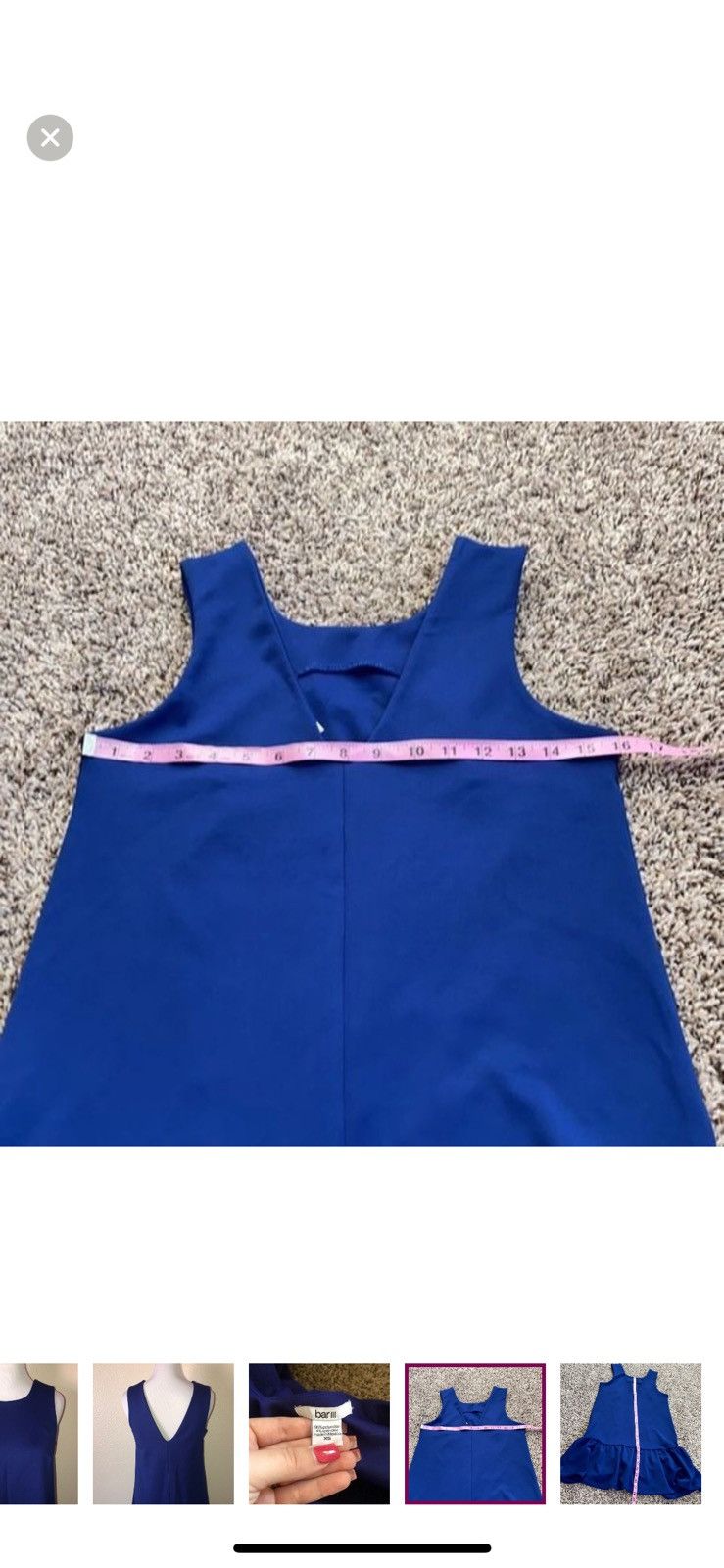 Bar III Bar III XS dropwaist scuba dress Size XS / US 0-2 / IT 36-38 - 5 Thumbnail
