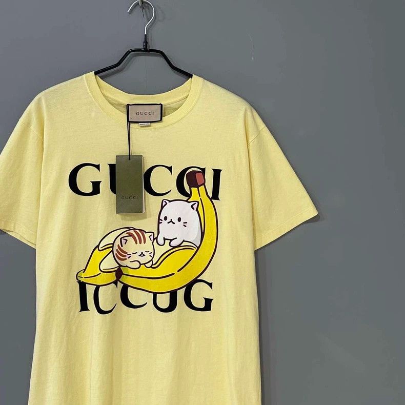 Gucci Gucci Banana kitten short sleeves Size US S / EU 44-46 / 1 - 2 Thumbnail