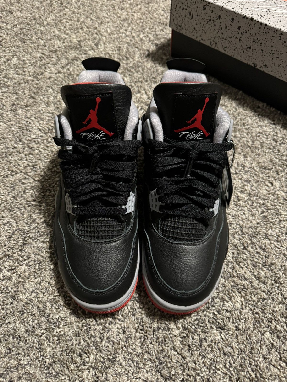 Jordan Brand × Nike Jordan 4 ‘Bred’ Reimagined Size US 8 / EU 41 - 2 Thumbnail