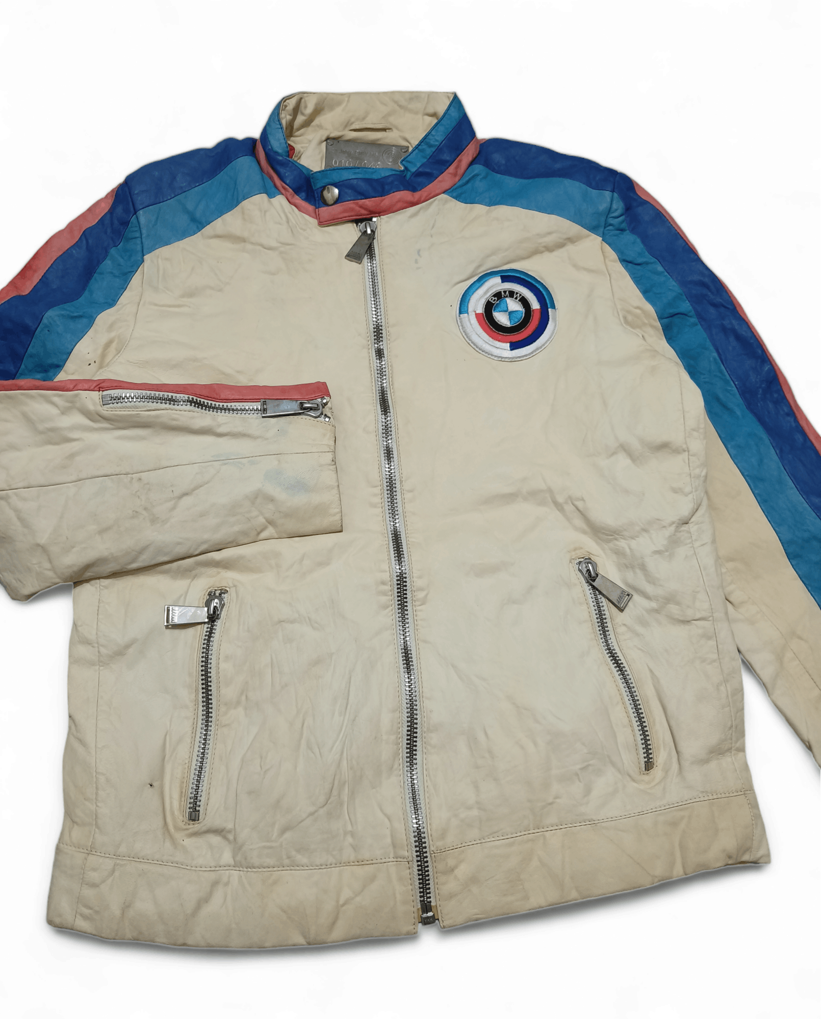 BMW 25 Jahre BMW M5 Leather Jacket Limited Edition 10 Of 49 Made Size US M / EU 48-50 / 2 - 2 Thumbnail