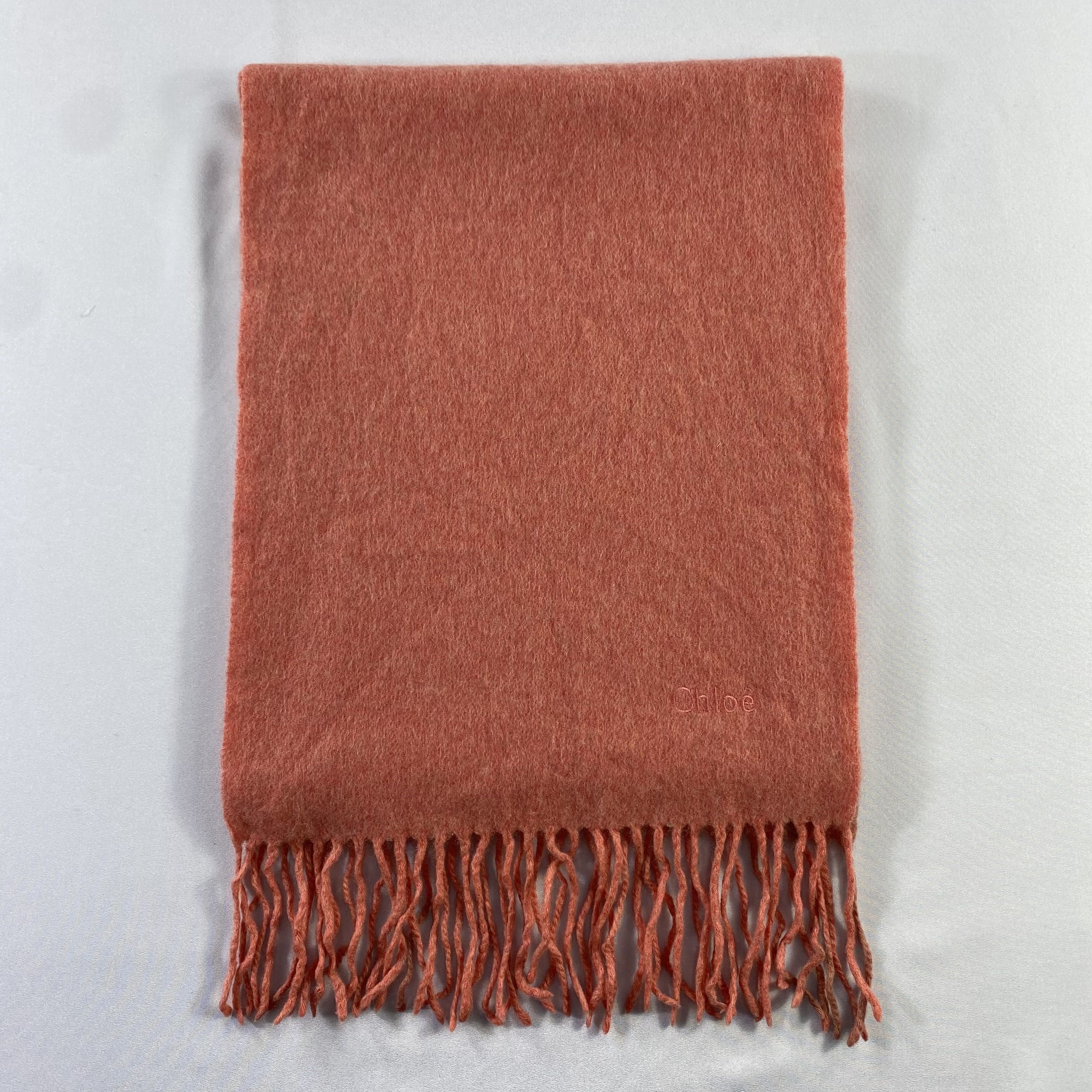 Chloe Chloe Scarf Neck Wrap Cashmere Muffler Size ONE SIZE - 3 Thumbnail