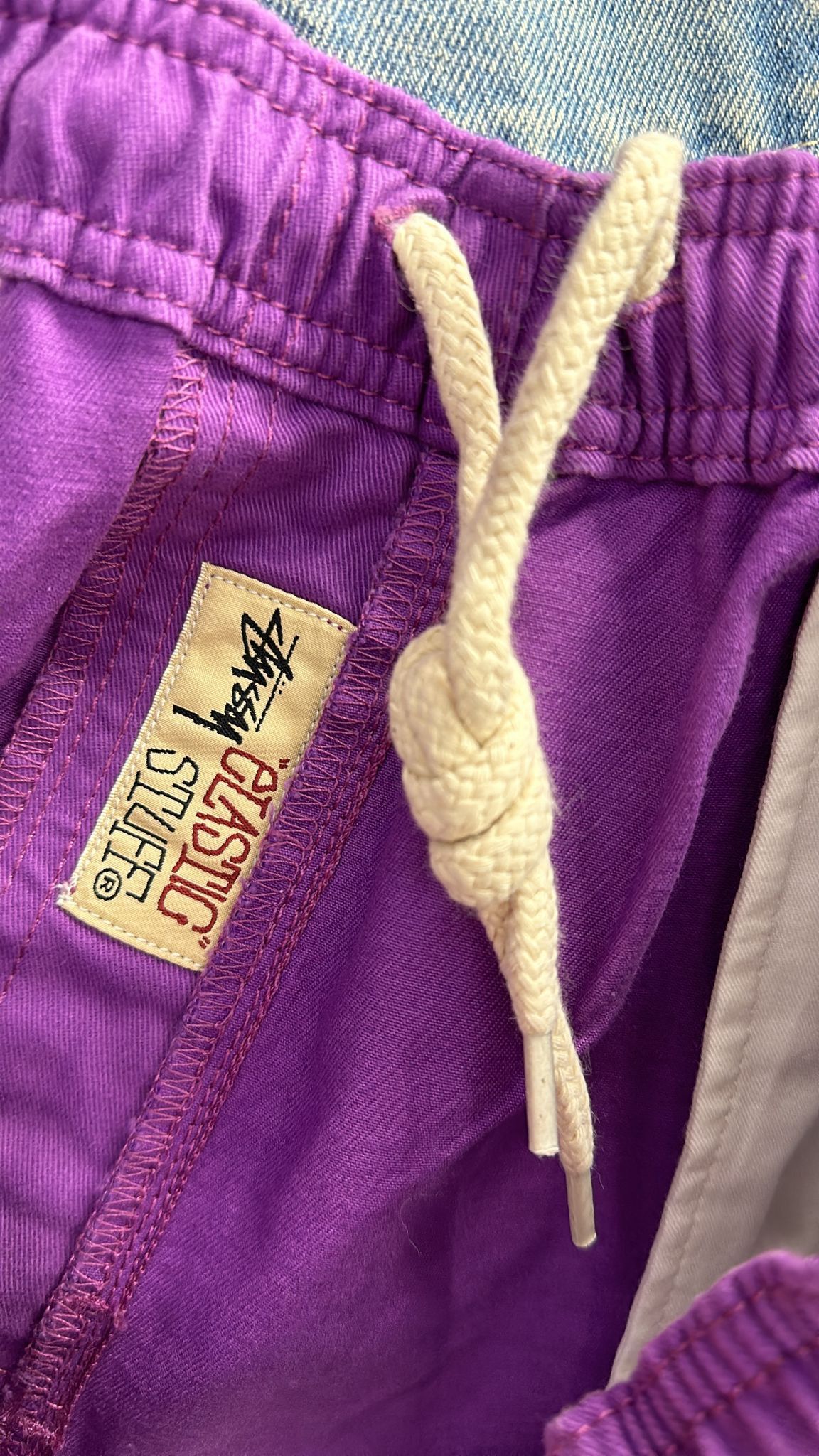 Stussy × Vintage Stüssy Beach Short Purple Size Medium Size US 32 / EU 48 - 6 Thumbnail
