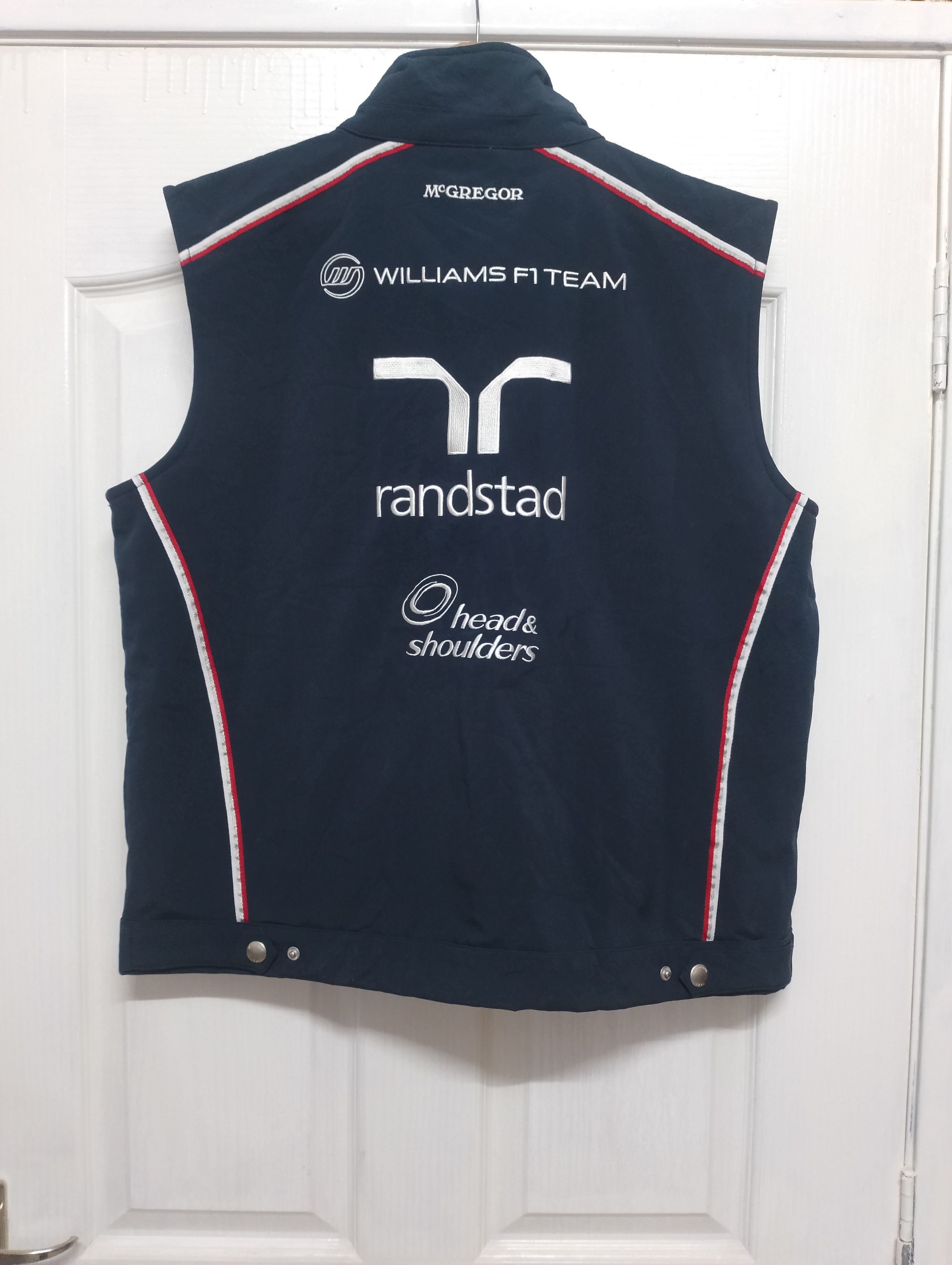 Formula 1 WILLIAMS F1 TEAM MCGREGOR FORMULA 1 VEST L SIZE Size US L / EU 52-54 / 3 - 7 Thumbnail