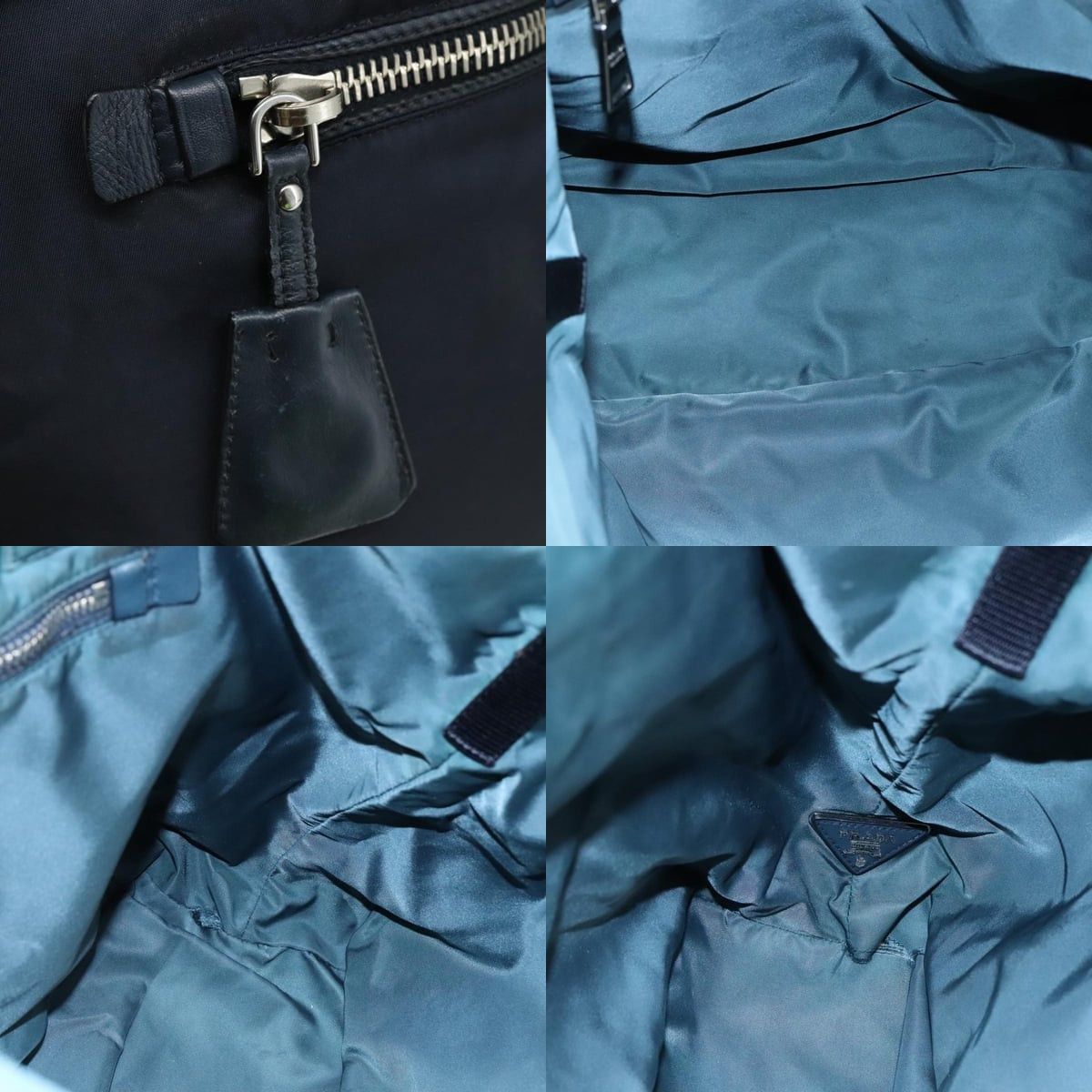 Prada PRADA Tote Bag Nylon Navy Size ONE SIZE - 11 Thumbnail