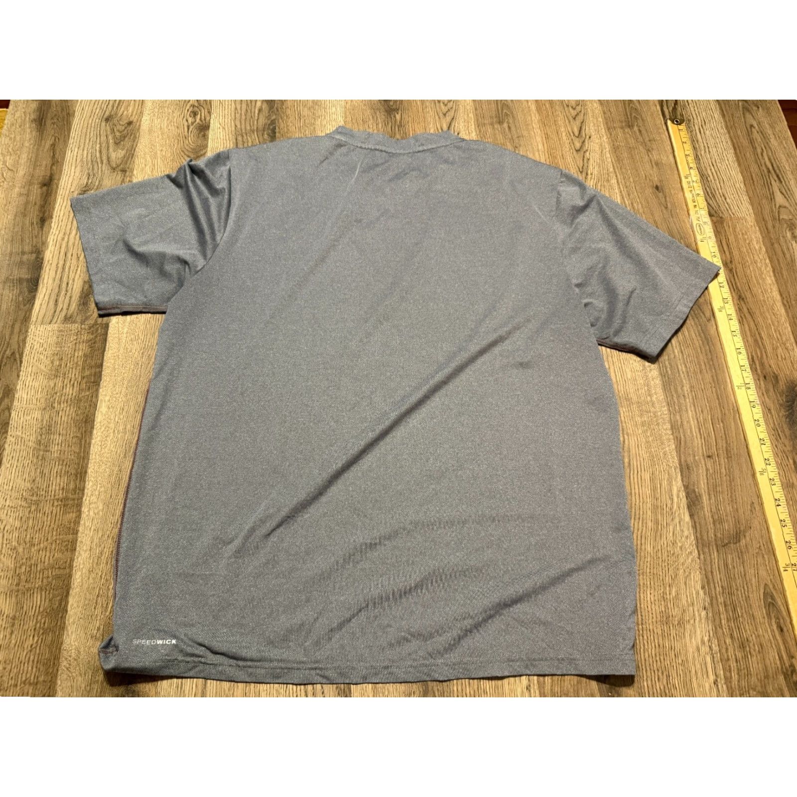 Reebok Reebok Shirt Men Large Gray Short Sleeve Shirt Crewneck Athletic Wear Size US L / EU 52-54 / 3 - 2 Thumbnail