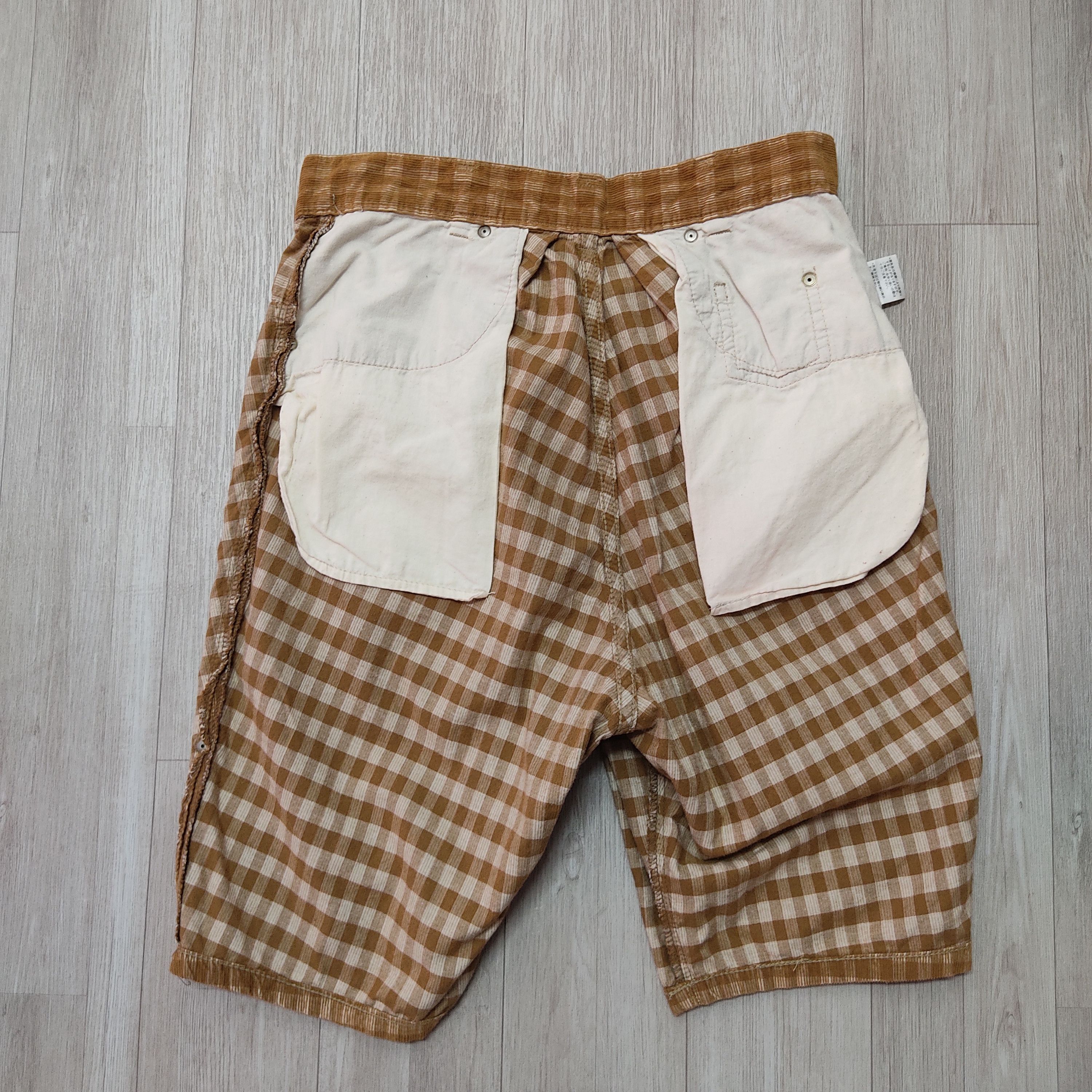 Issey Miyake × mercibeaucoup MERCIBEAUCOUP Issey Miyake Drop Crotch Short Pants Size 28" / US 6 / IT 42 - 7 Thumbnail