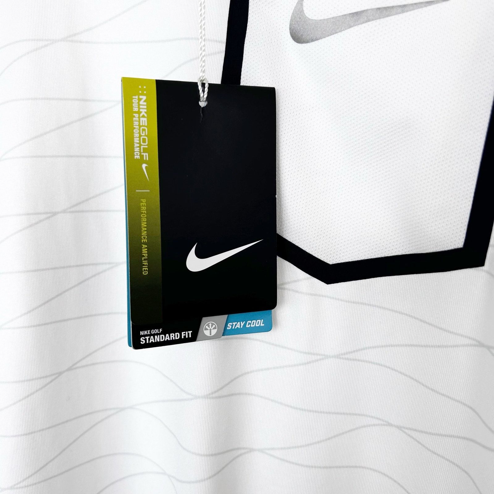 Nike Nike Golf Tour Performance White Short Sleeve Polo Sz XXL Size US XXL / EU 58 / 5 - 5 Thumbnail