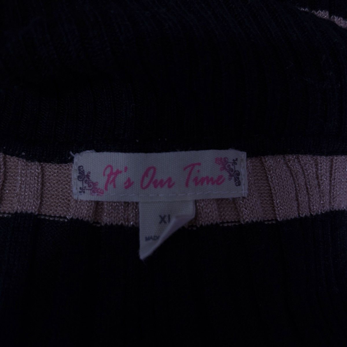 Other Striped Off the Shoulder Its Our Time Longsleeve Size XL / US 12-14 / IT 48-50 - 5 Thumbnail