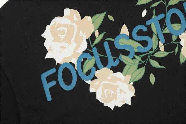 Japanese Brand x Aoi Street retro rose print pure cotton loose casual tee Size US M / EU 48-50 / 2 - 5 Thumbnail