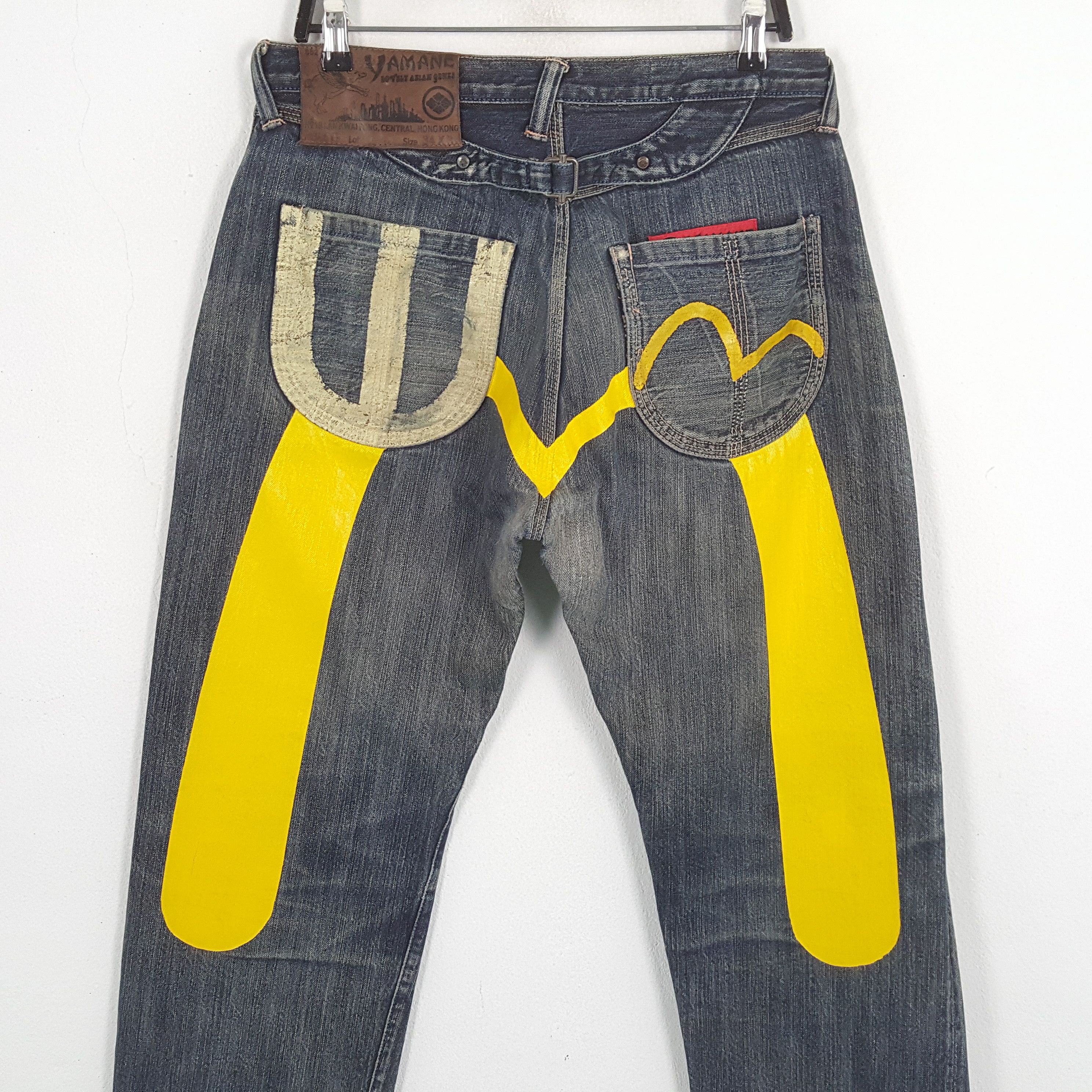 Evisu EVISU Japanese Brand Streetwear Custom Daicock Jeans Size US 32 / EU 48 - 2 Thumbnail